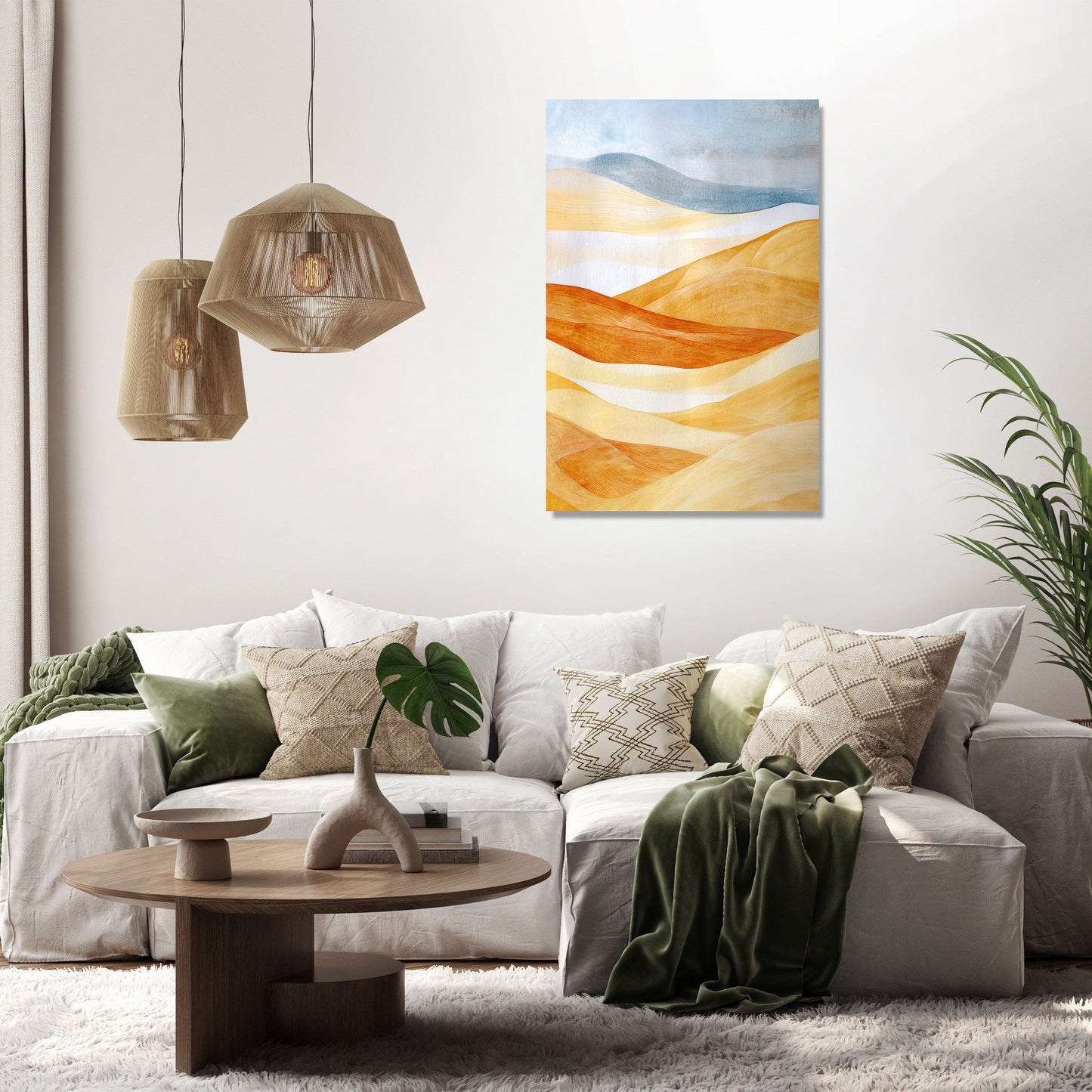 Desert Wind Harmony Canvas