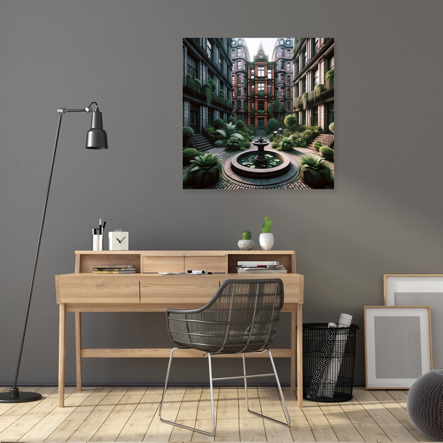 Victorian Oasis Glasgow Canvas