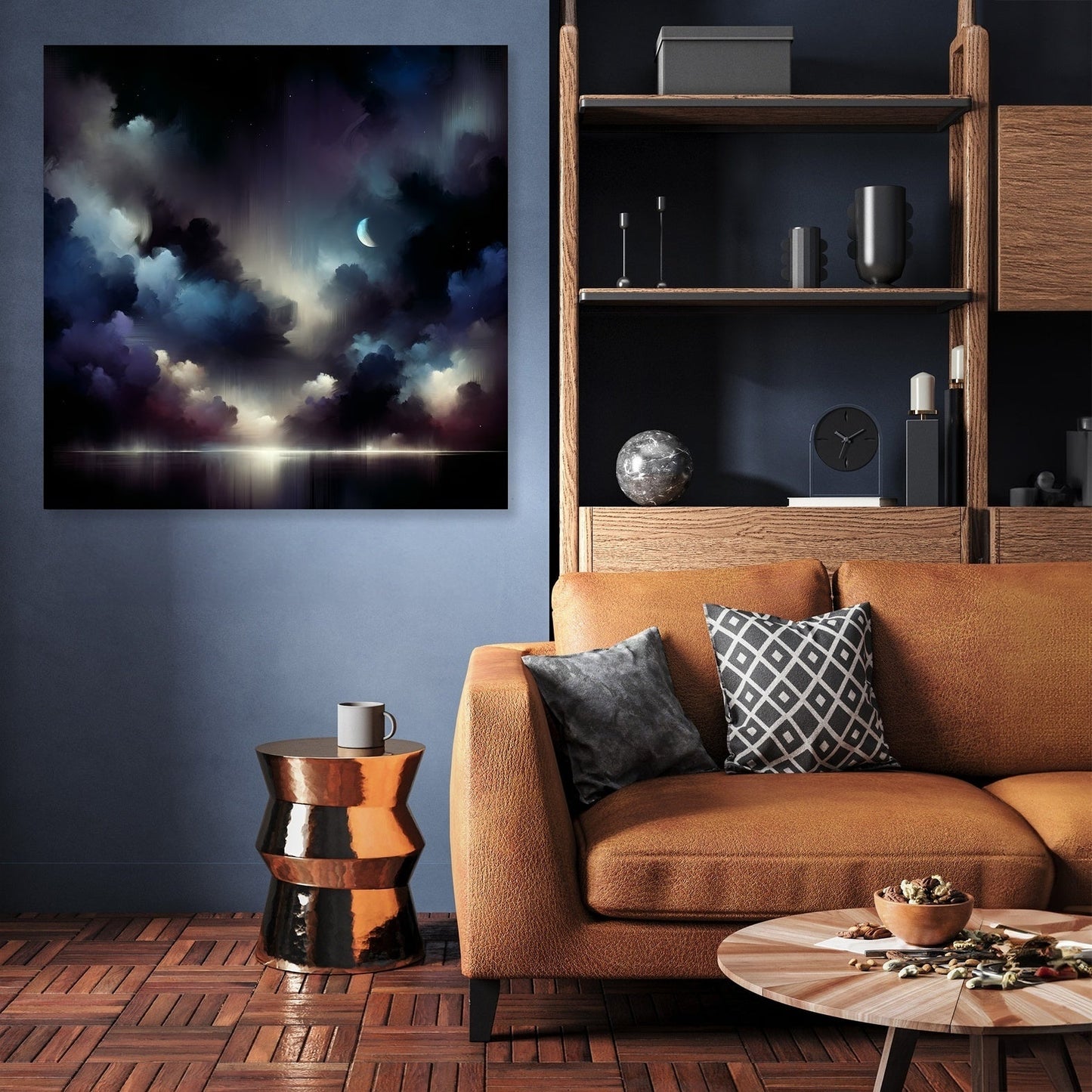 Nocturnal Contemplation Canvas