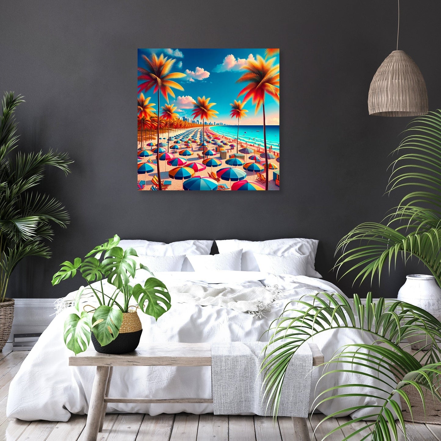Sunny Miami Bliss Canvas