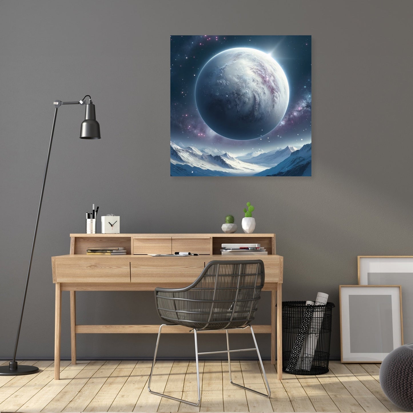 Ice Planet Canvas