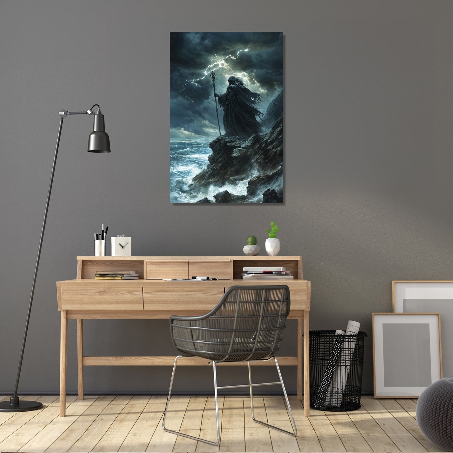 Mystic Storm Wizard Canvas