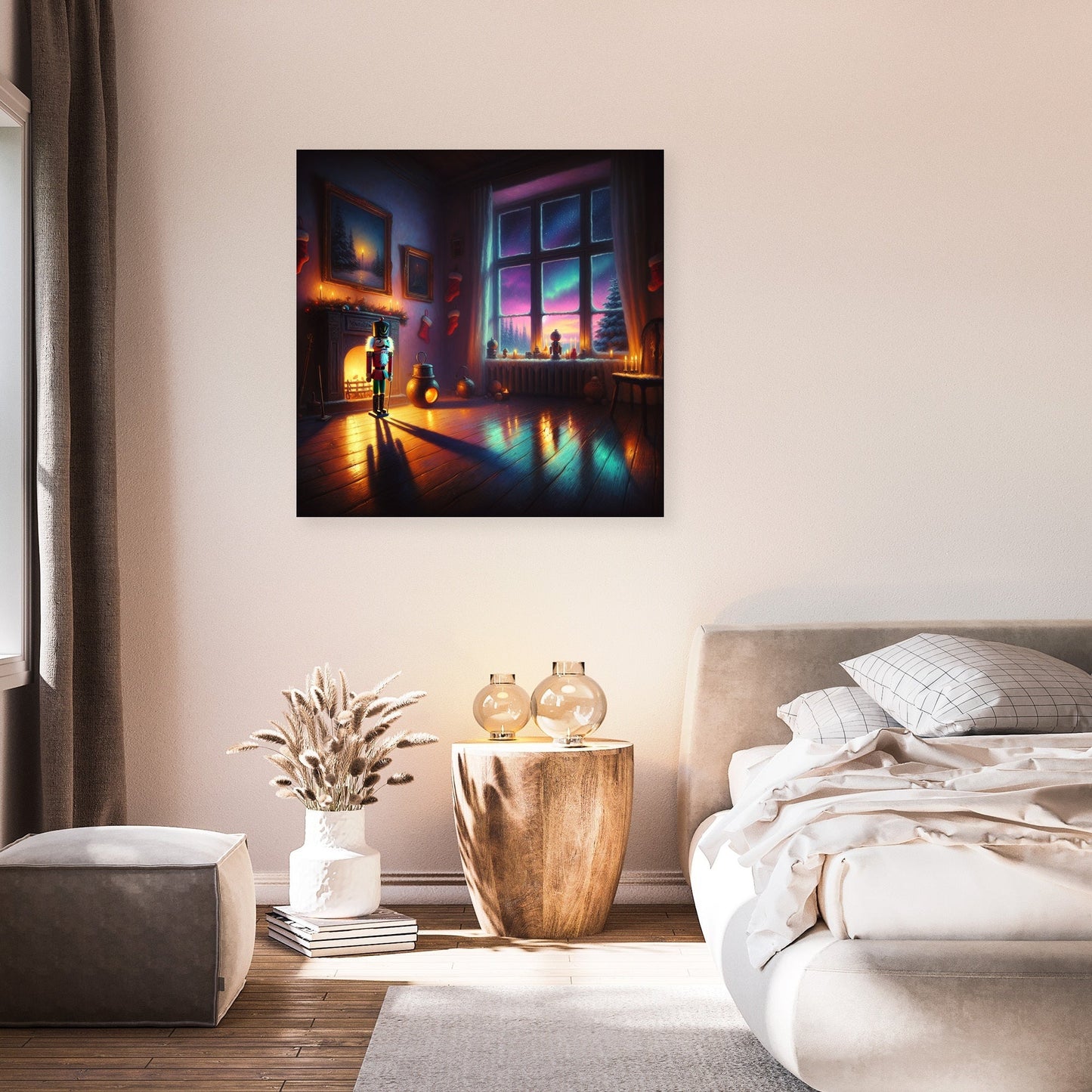 Nutcracker's Melancholic Eve Canvas