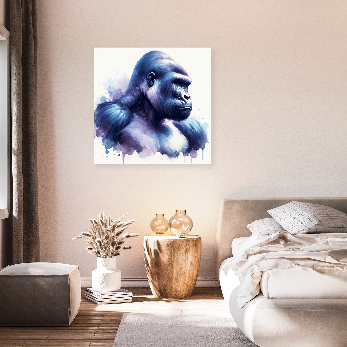 Noble Gorilla Canvas