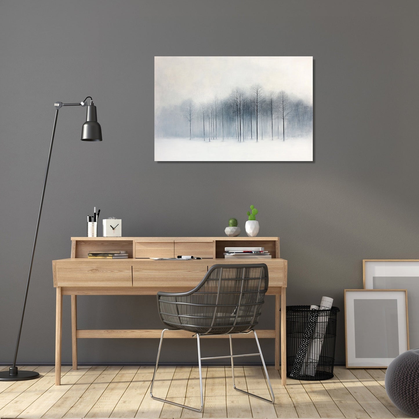 Misty Forest Canvas
