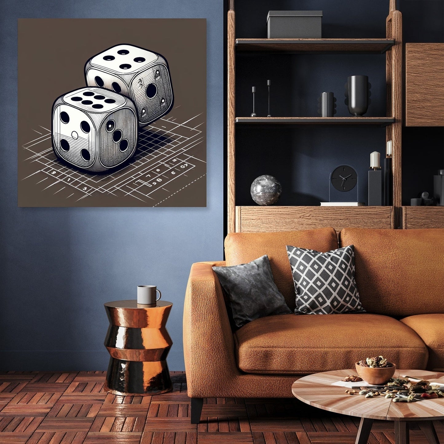 Dynamic Dice Canvas