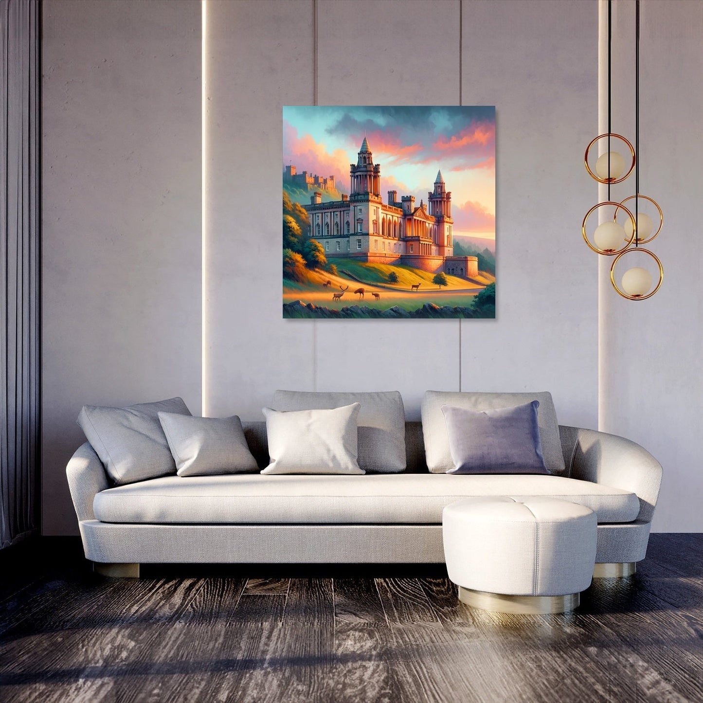 Evening Grace at Belfast Canvas