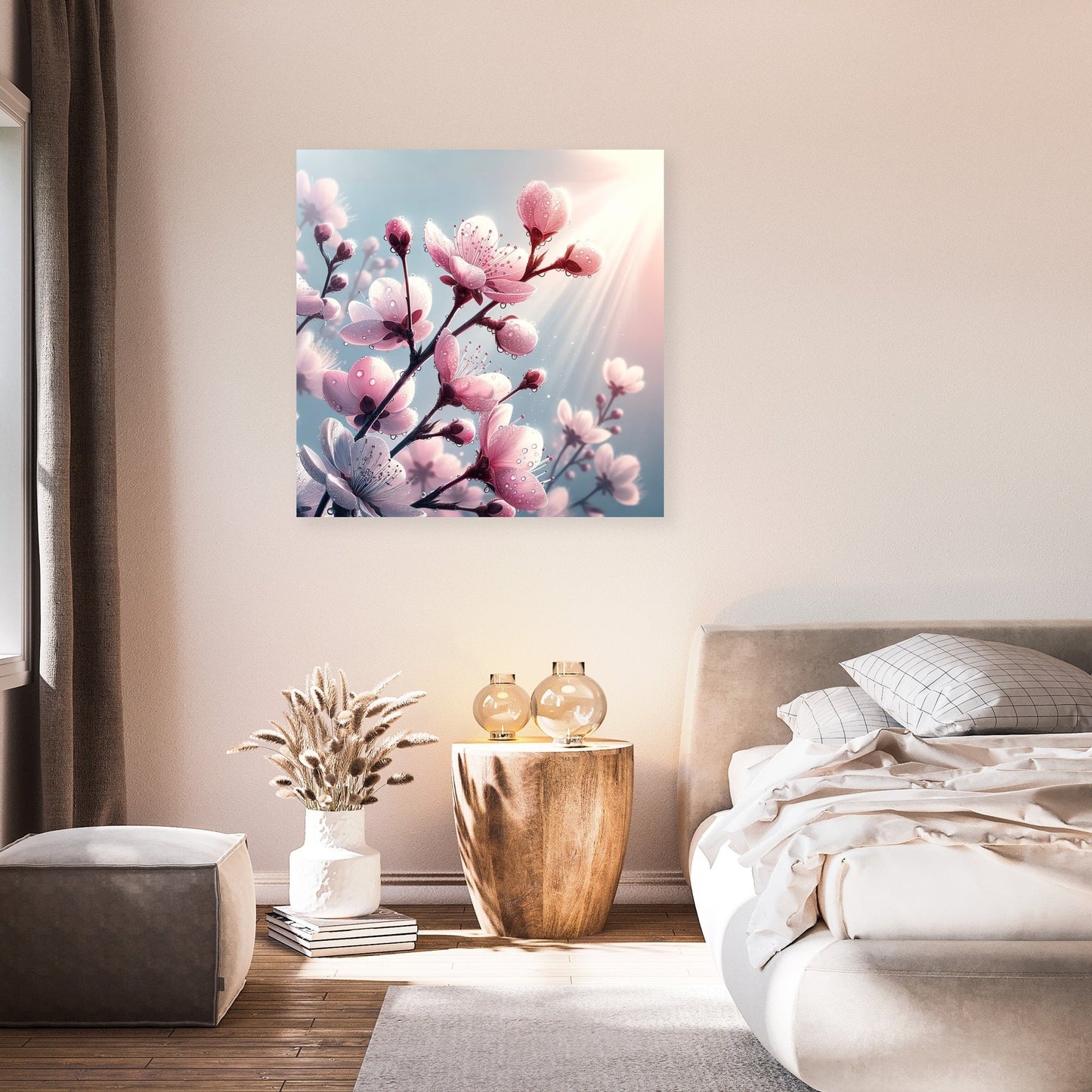 Dew-Kissed Blossoms Canvas