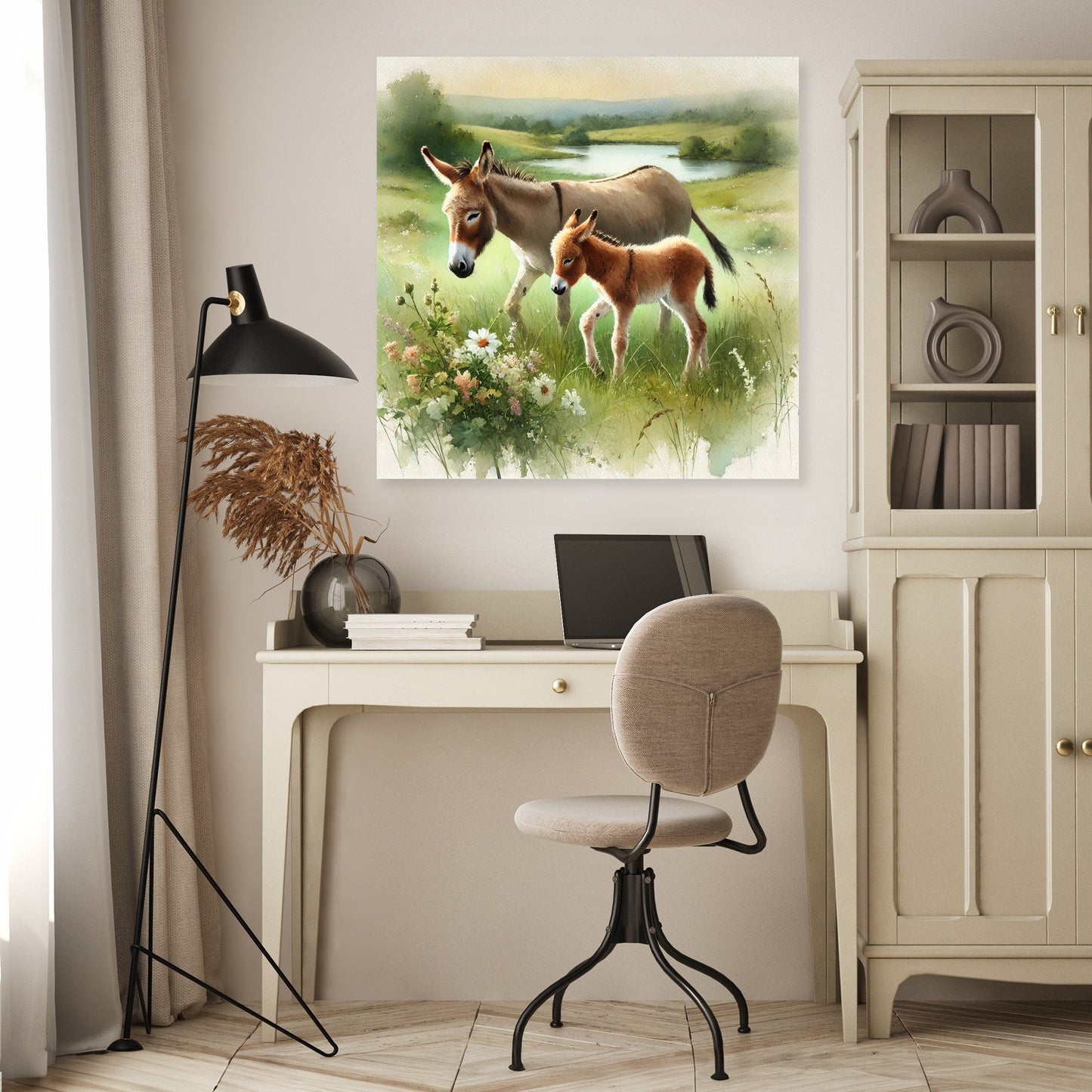 Gentle Meadow Companions Canvas