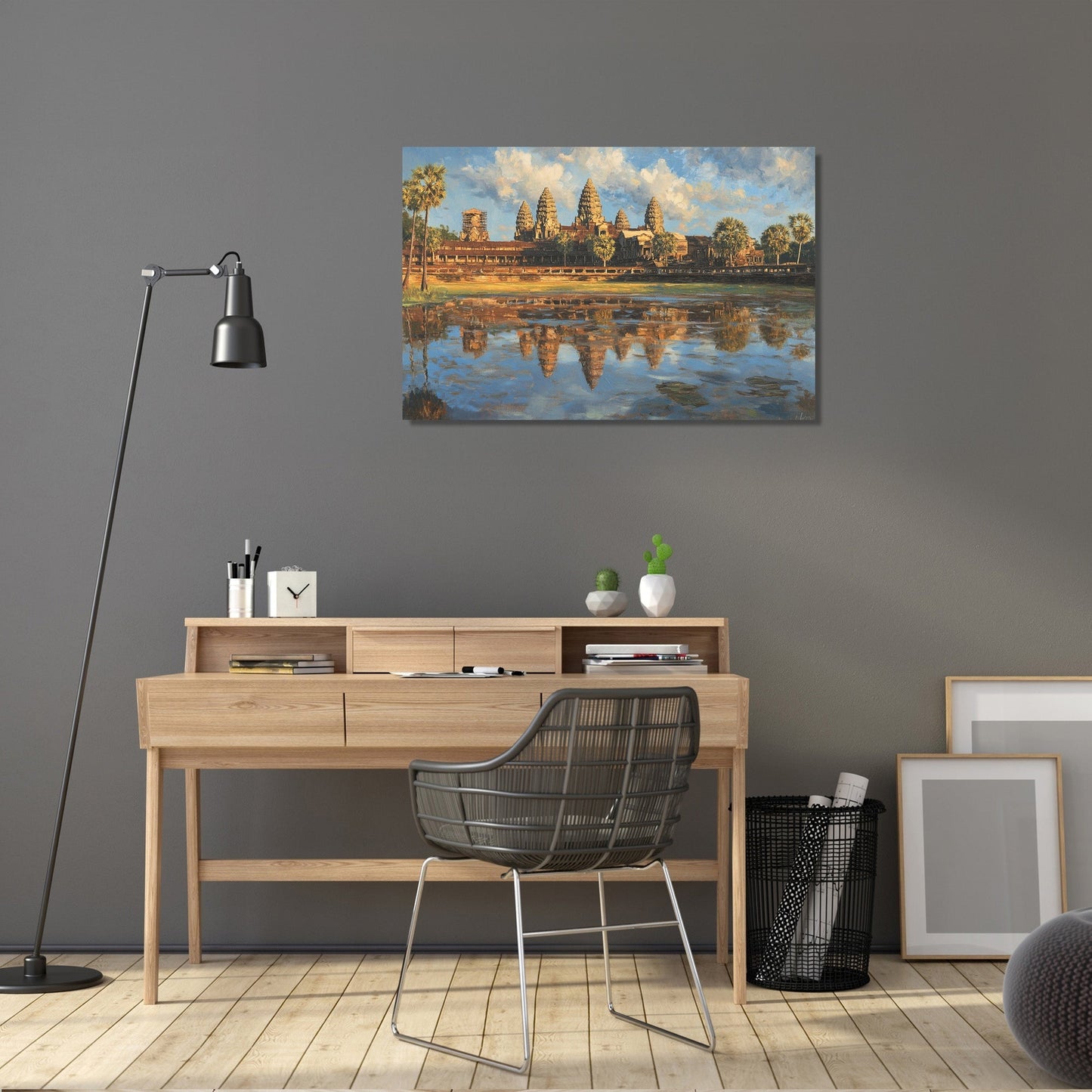 Angkor Dusk Canvas