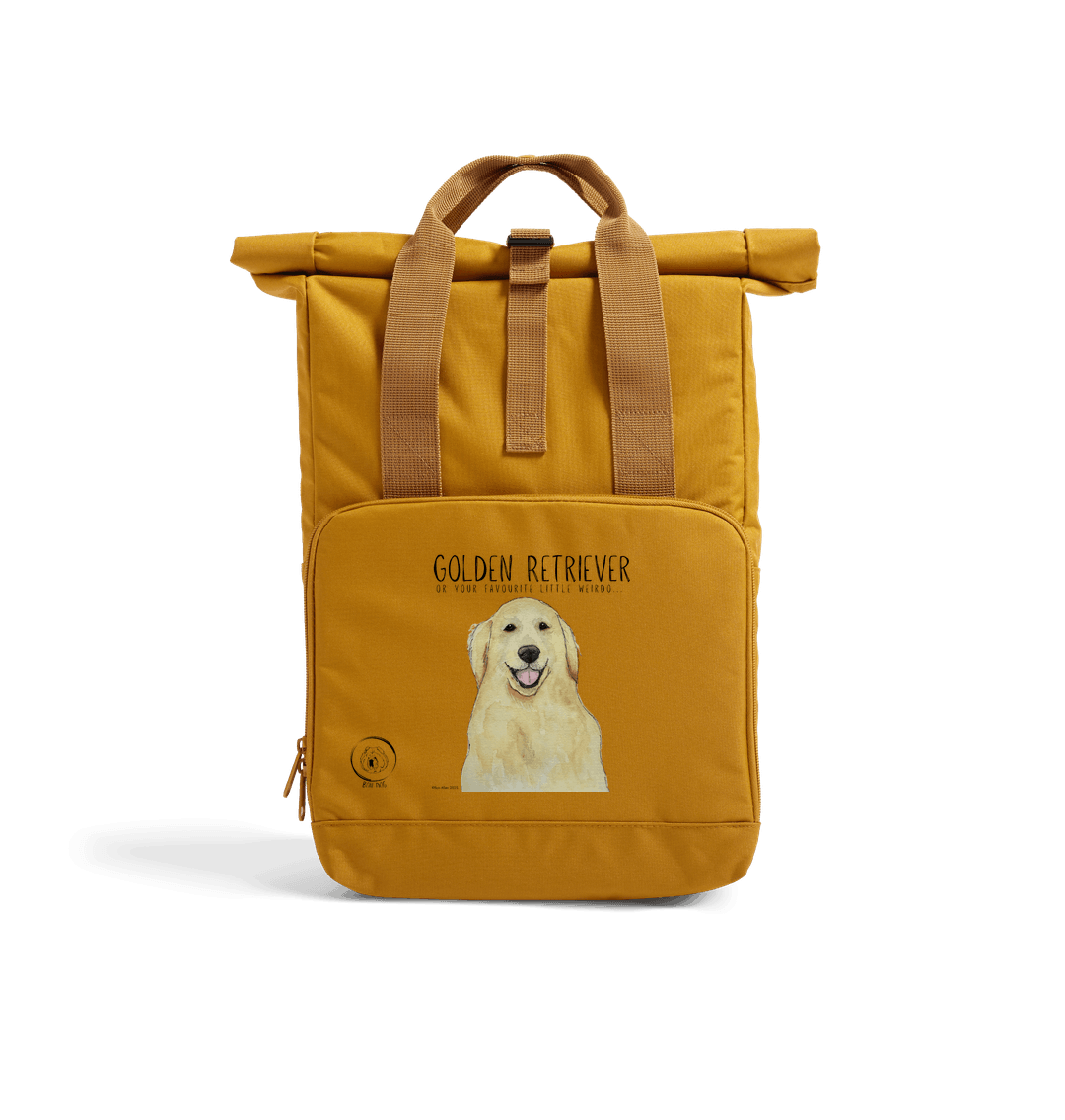 Carry Your Chaos – Golden Retriever Backpack