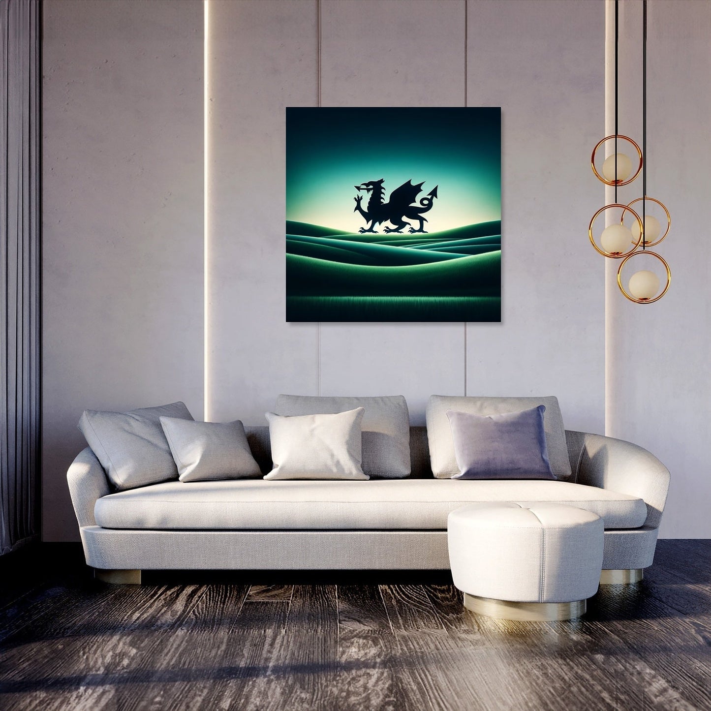 Mystic Dragon Canvas