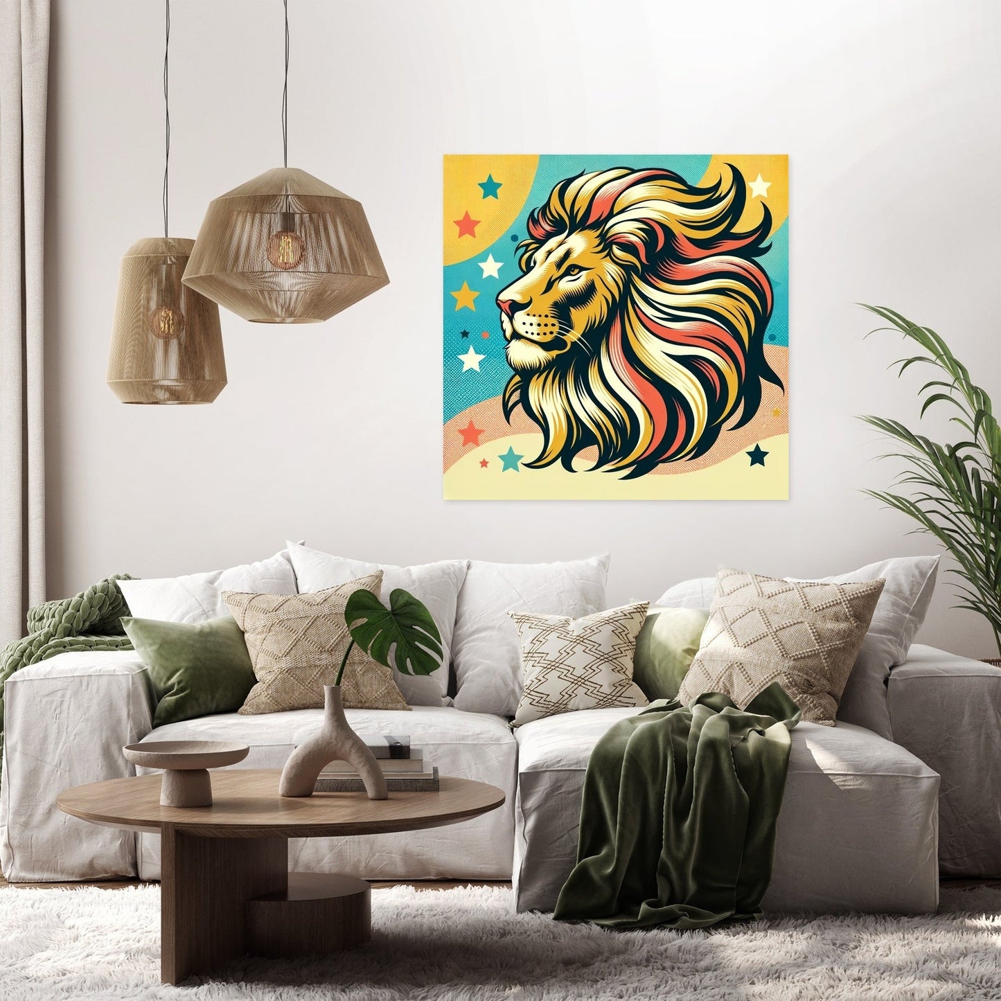 Majestic Lion Canvas