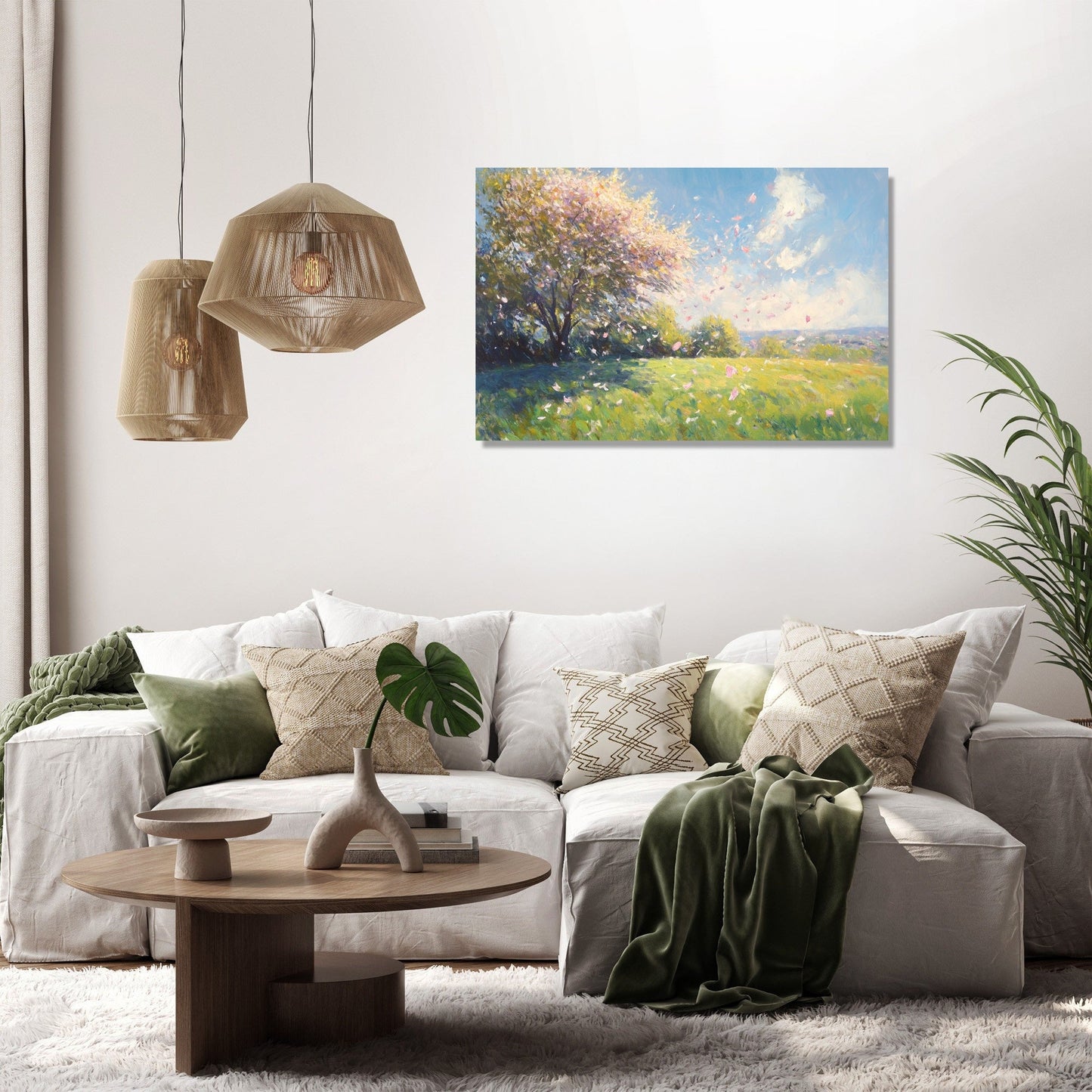 Petal Breeze Canvas