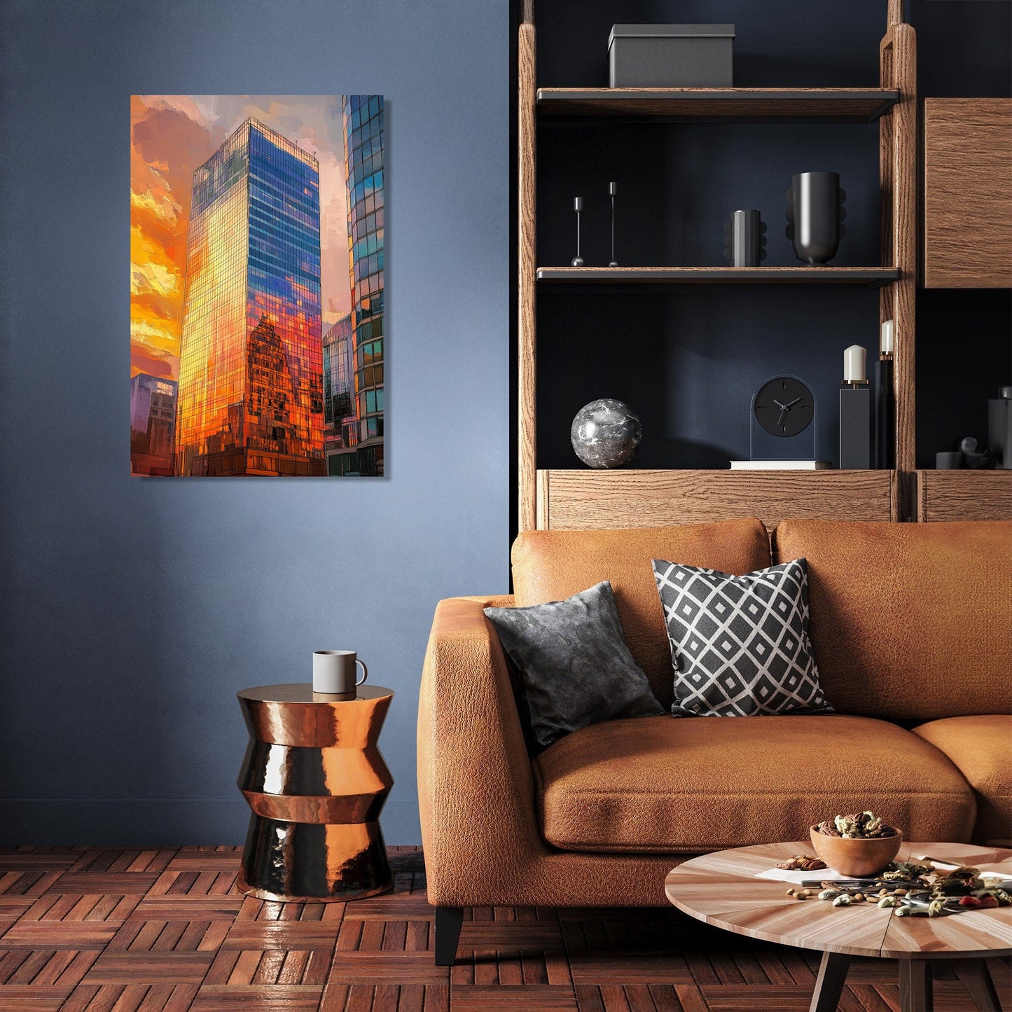 Canary Wharf Tower Canvas