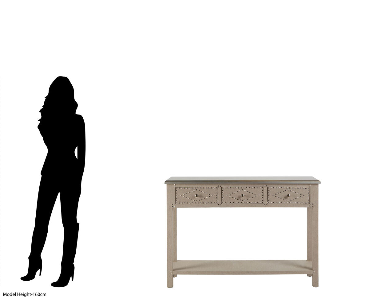 Manhattan 3 Drawer Console Table