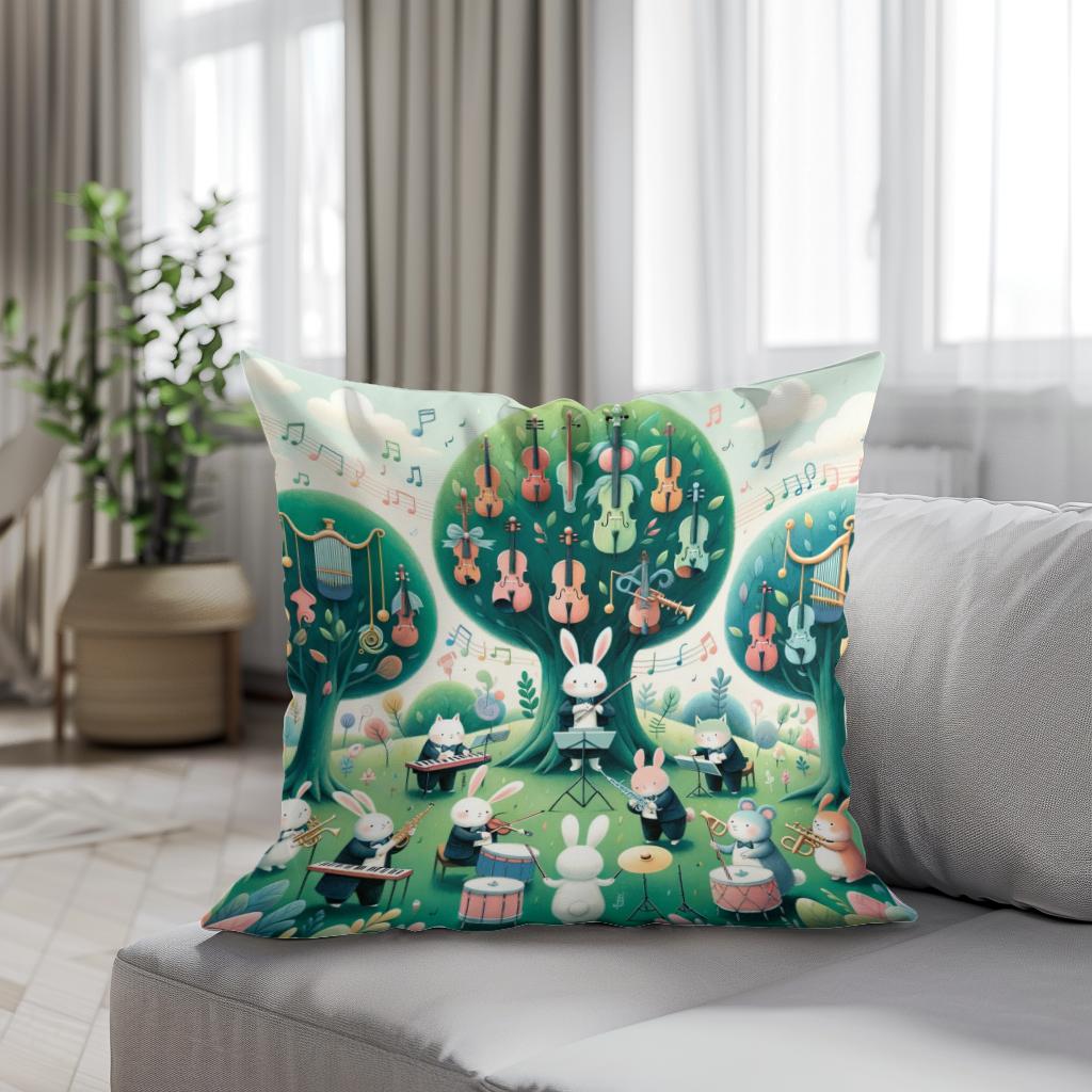 Melody Grove Cotton Cushion