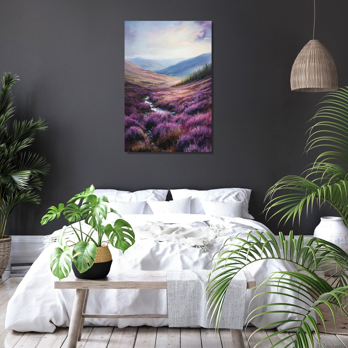 The Splendour of Highland Valley Canvas
