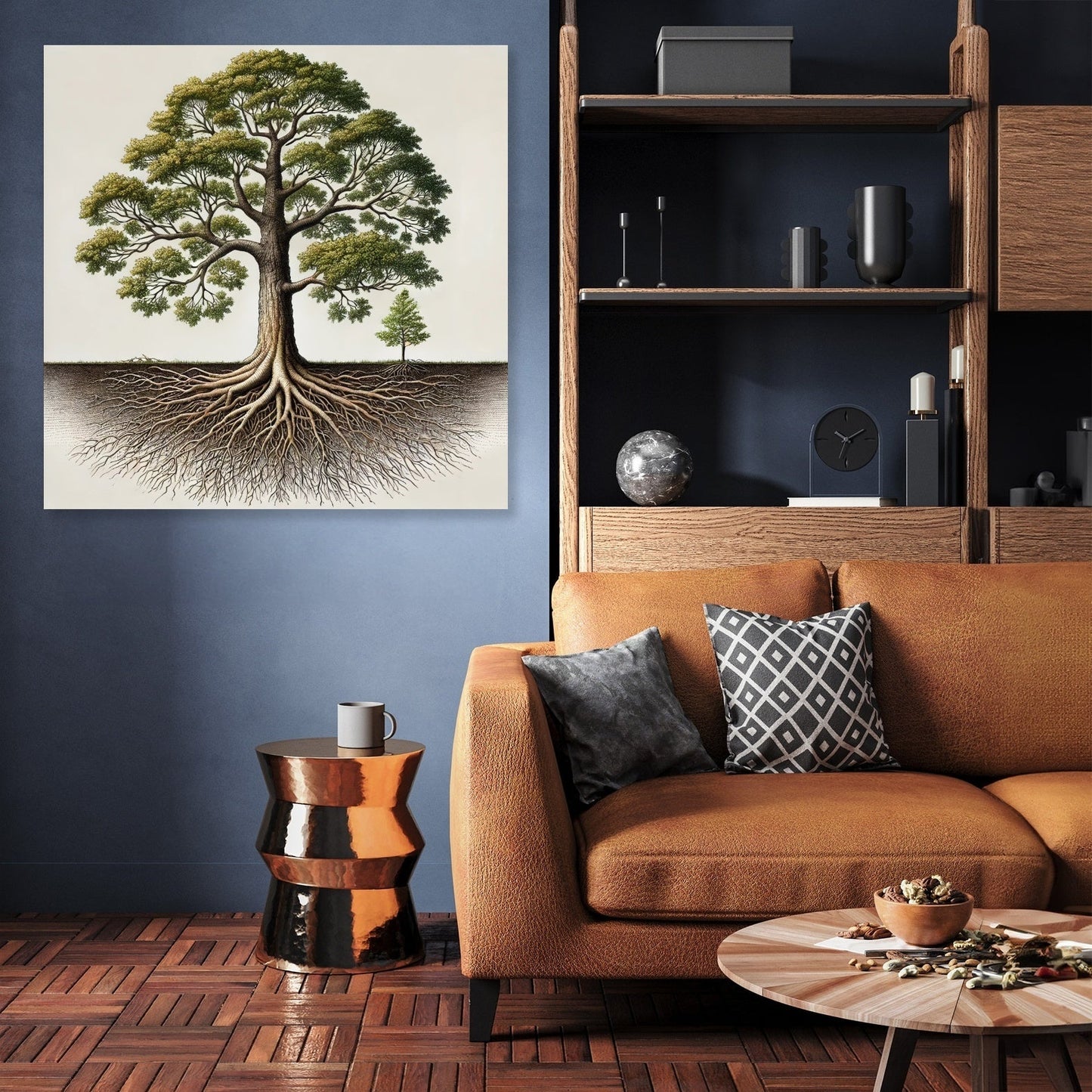 Elegant Tree Botanical Canvas