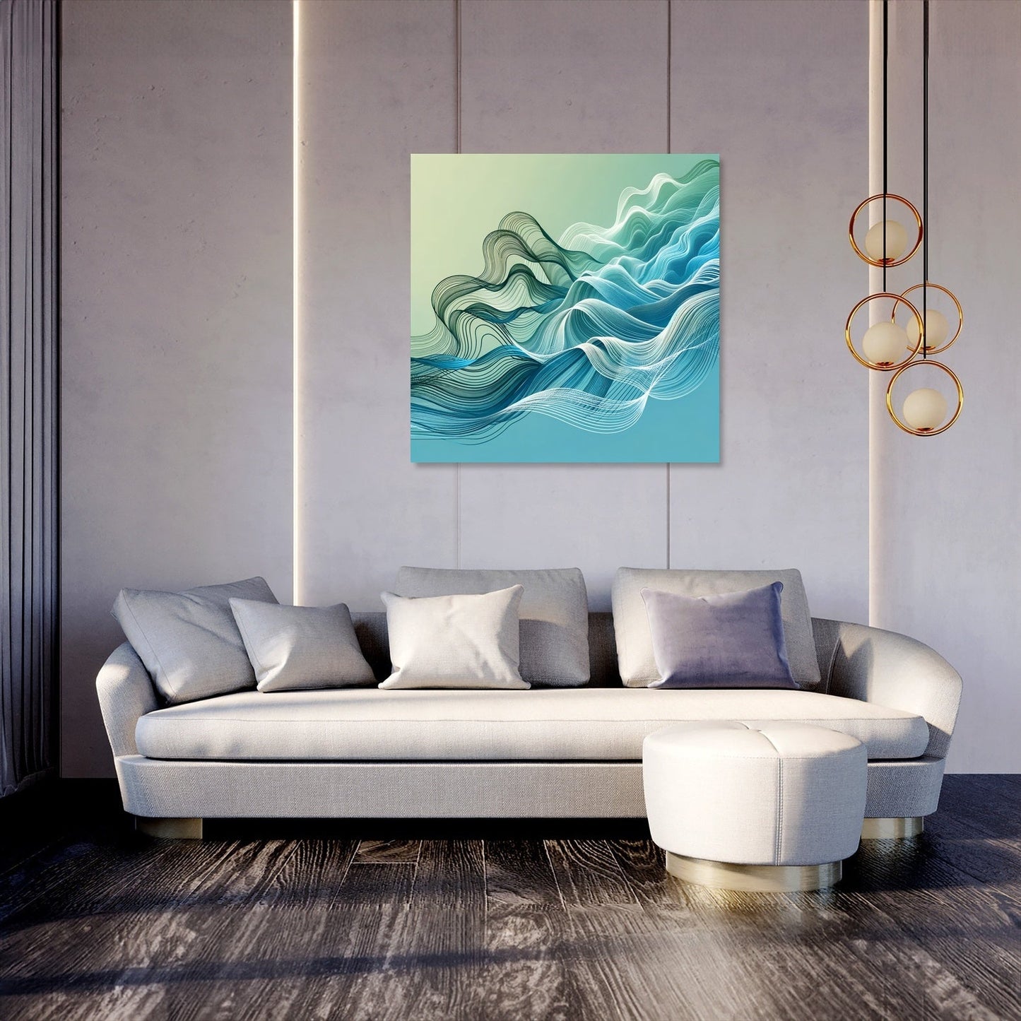 Ocean Waves Canvas