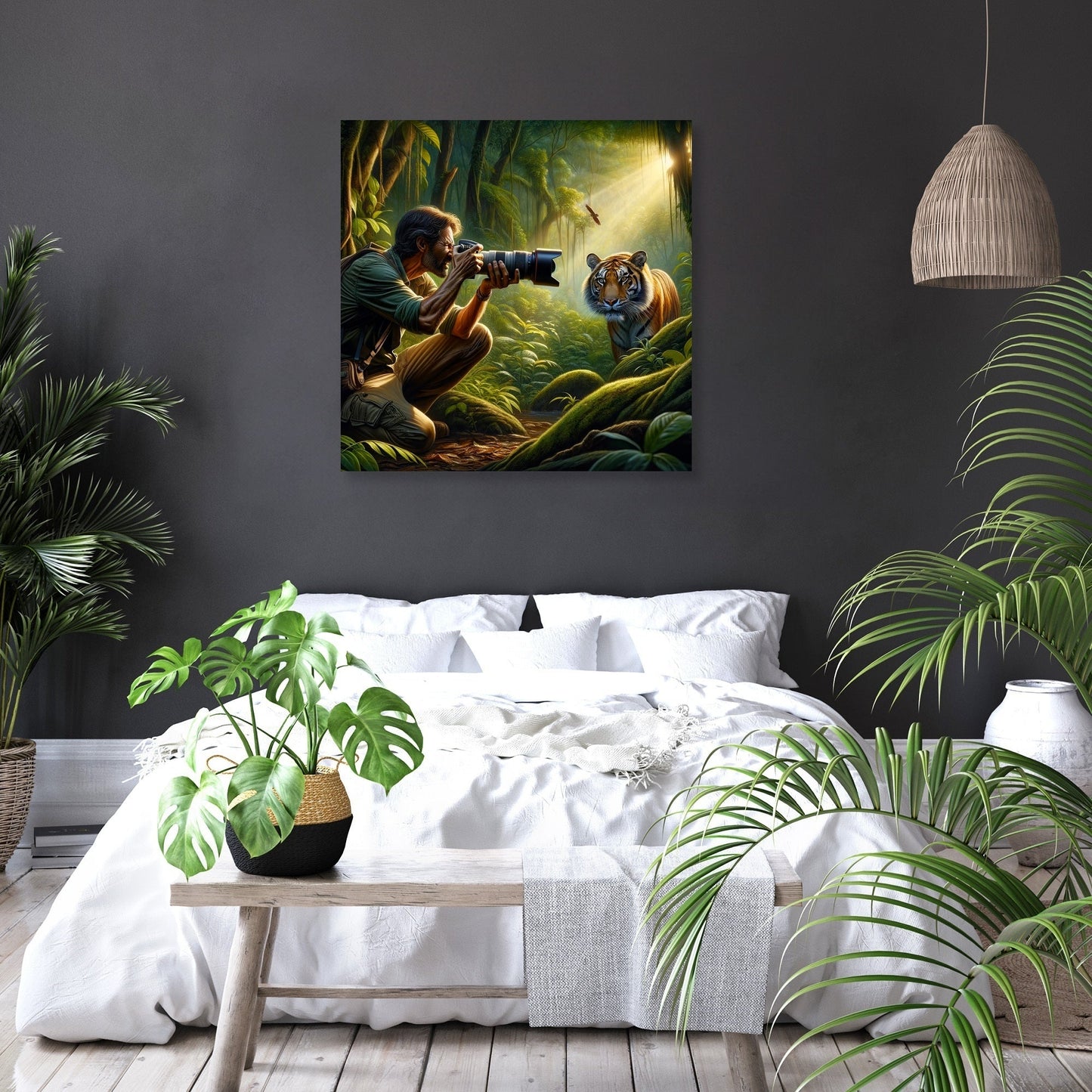 Tiger's Eye Canvas