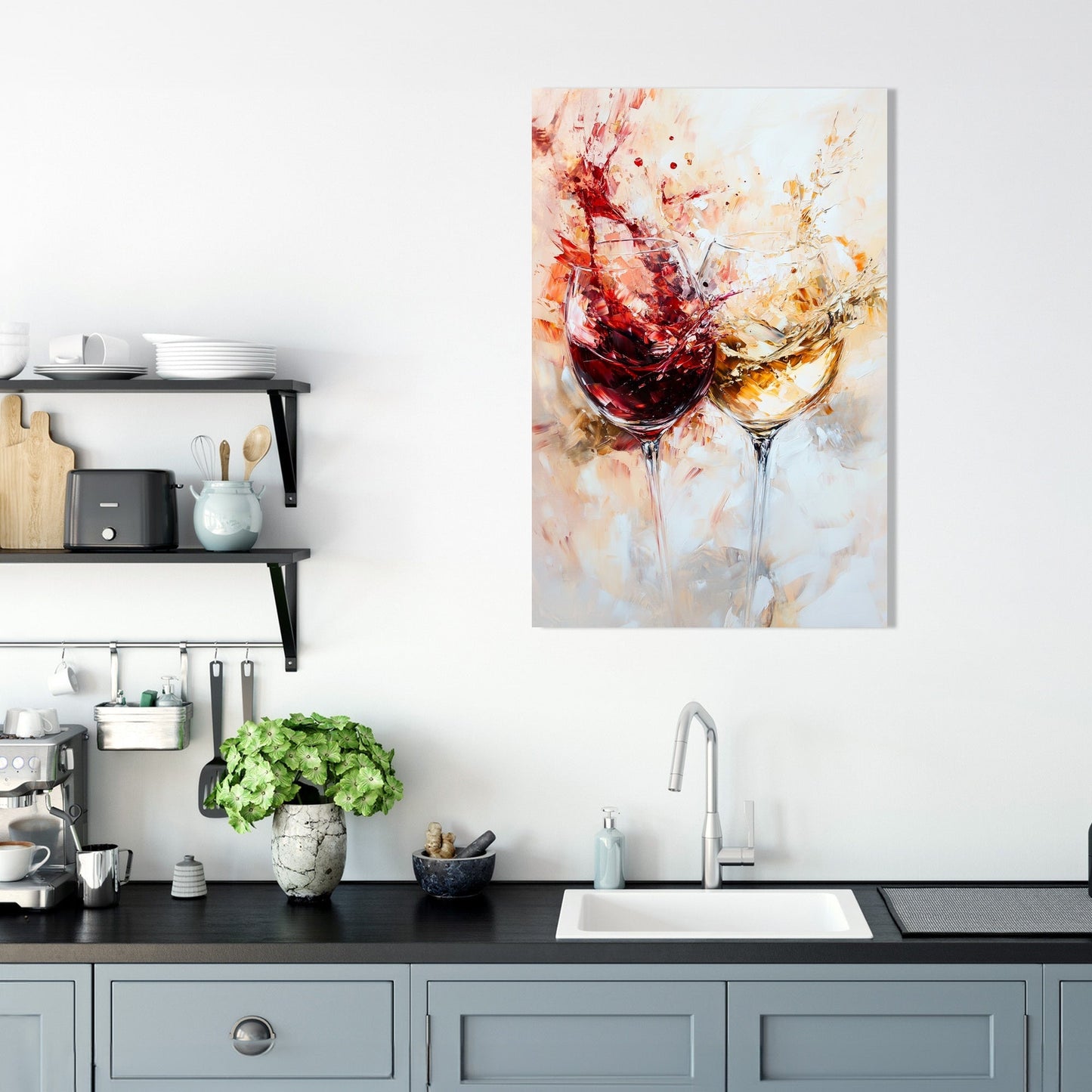 Wine Symphony Canvas