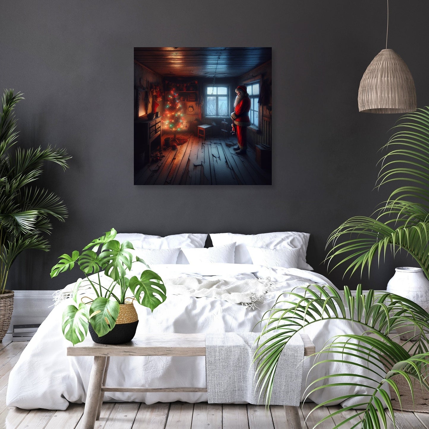 Forgotten Yuletide Memories Canvas
