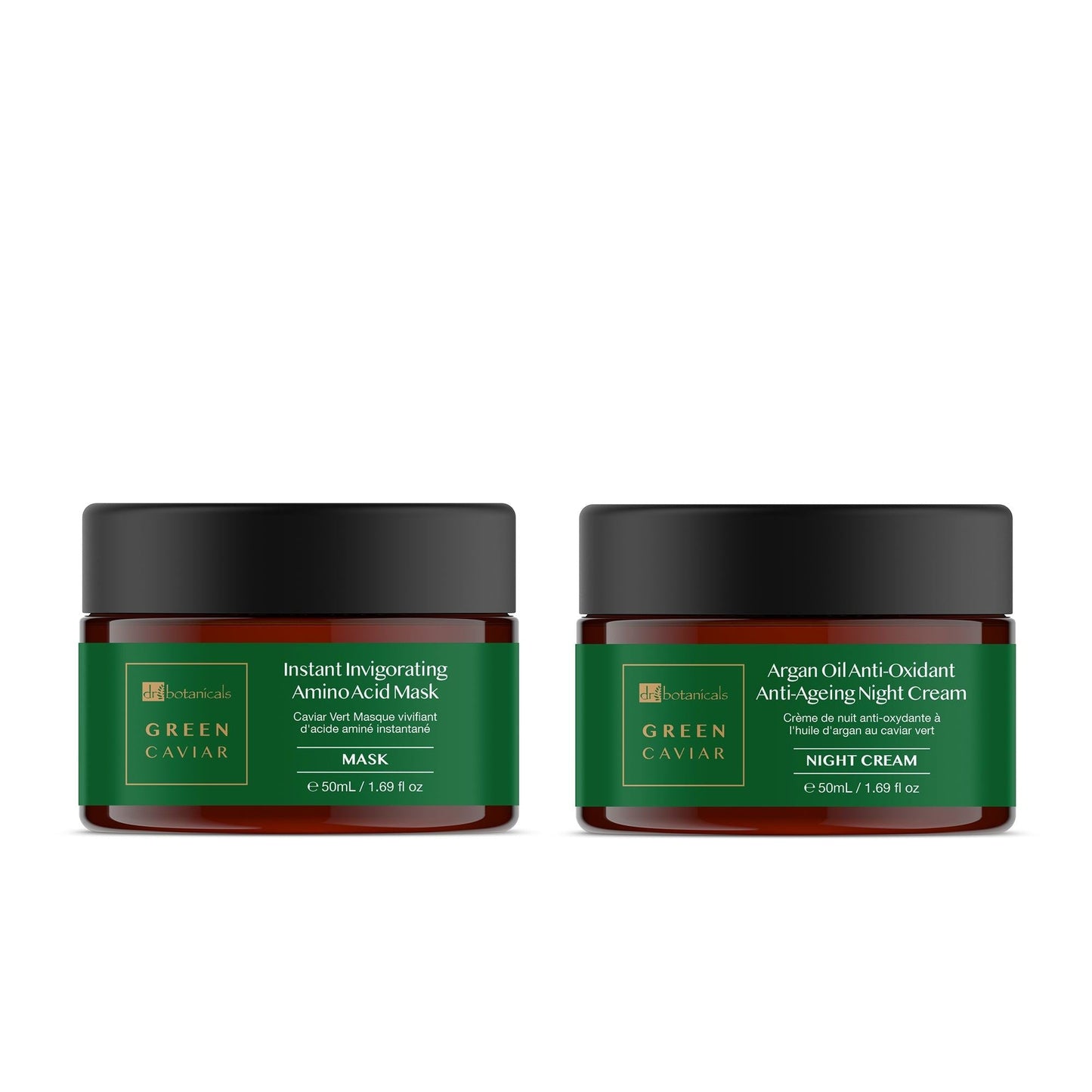 Green Caviar Night Cream & Mask Bundle