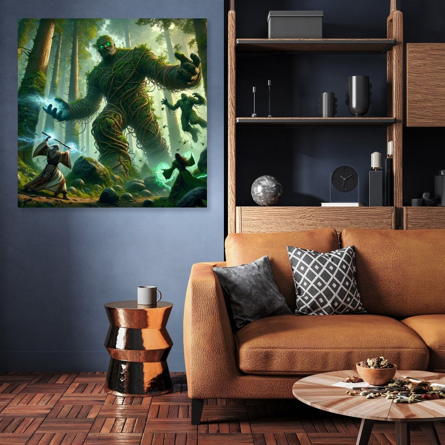 Forest Guardians' Standoff Canvas