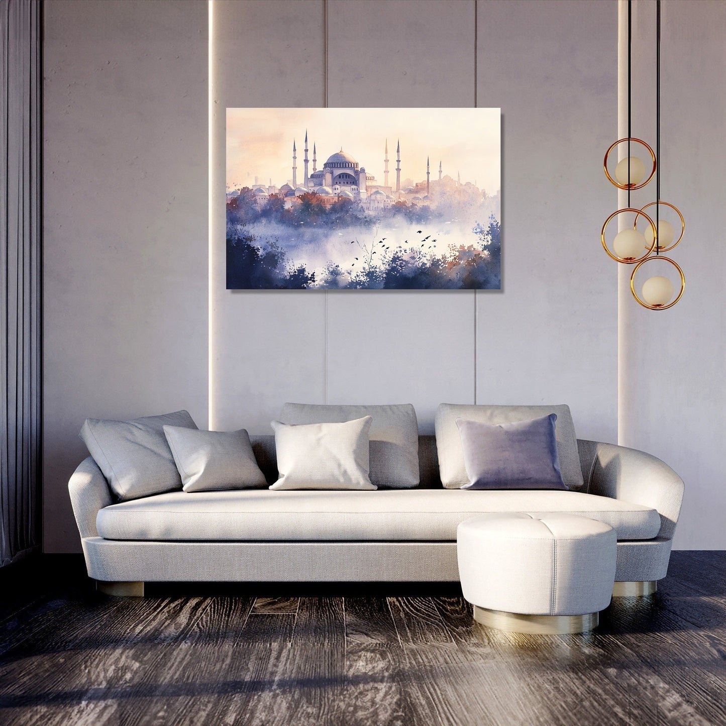 Hagia Sophia Sunrise Canvas