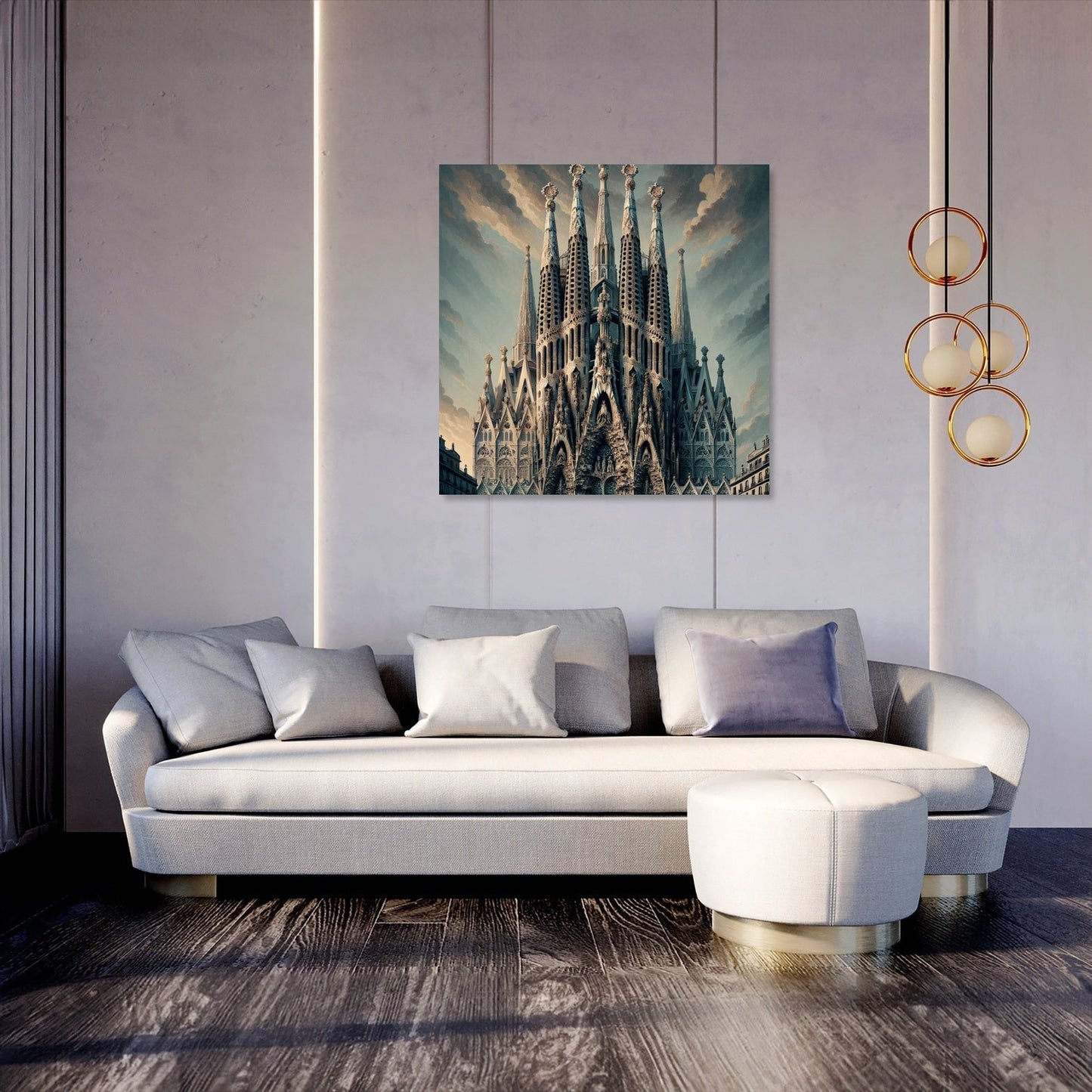 Subtle Sagrada Canvas
