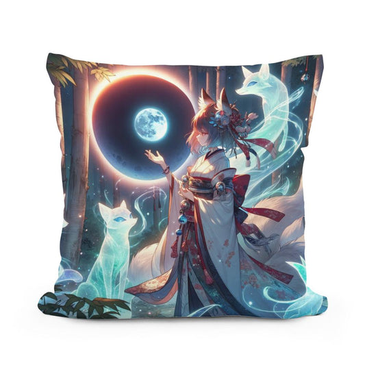 Eclipse Fox Spirit Bond Cotton Cushion