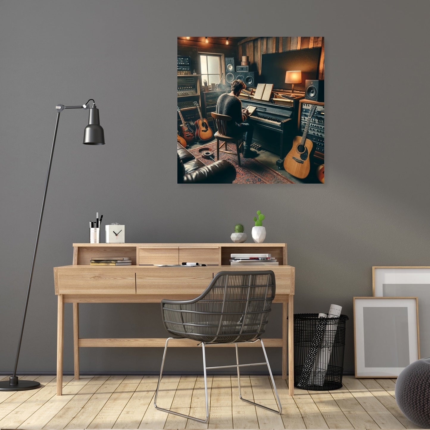 Recording Studio Inspiration Canvas