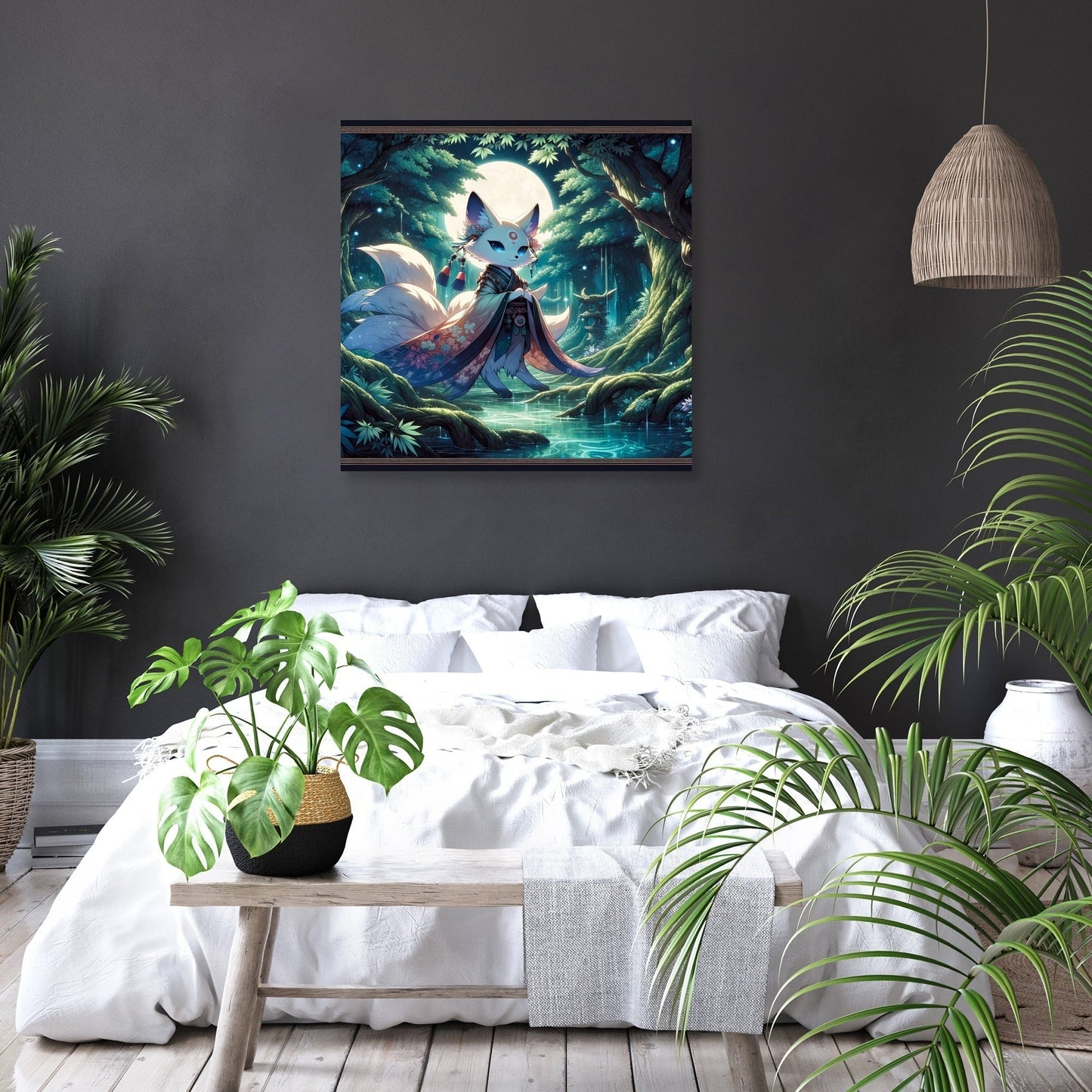 Mystical Moonlight Canvas