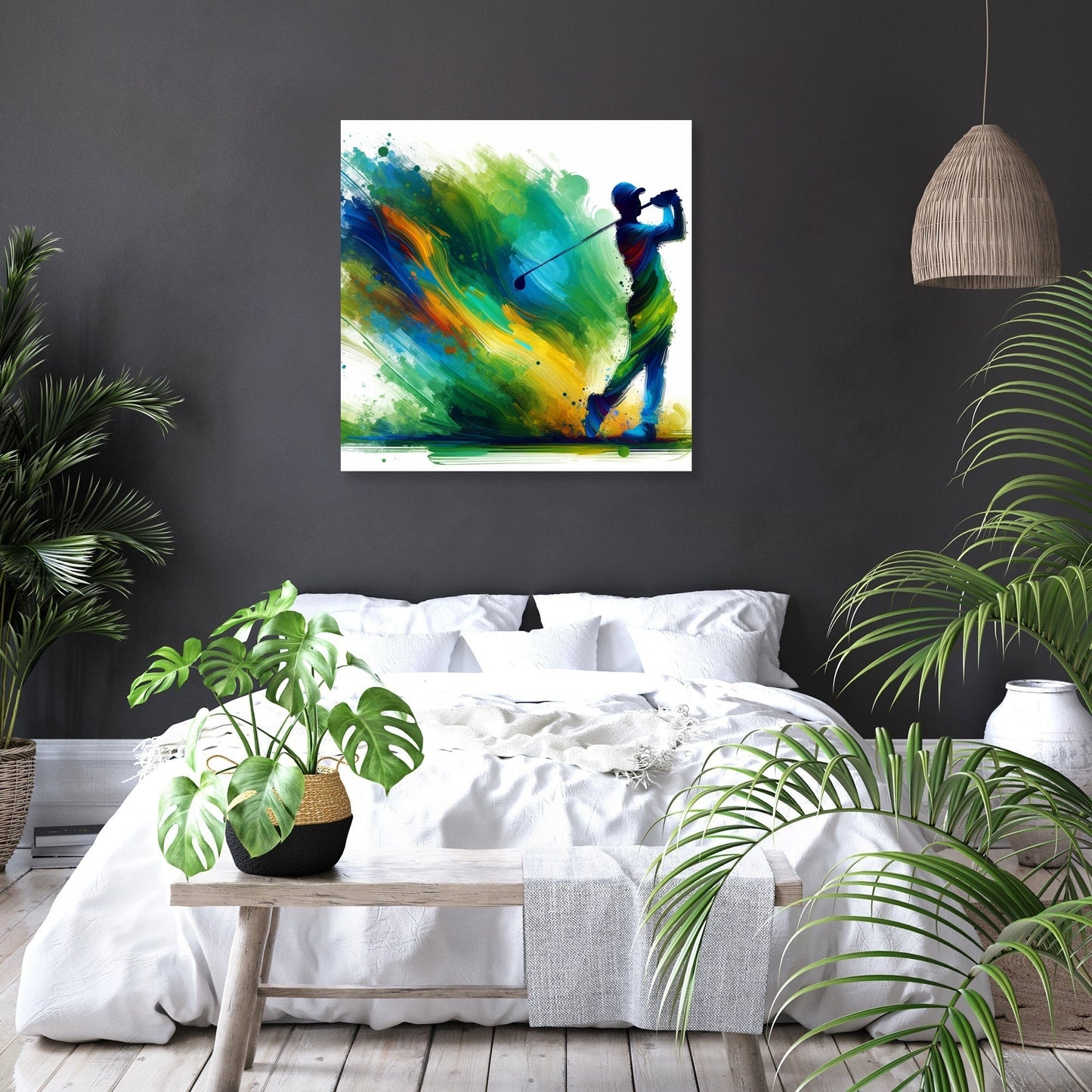 Graceful Swing Canvas