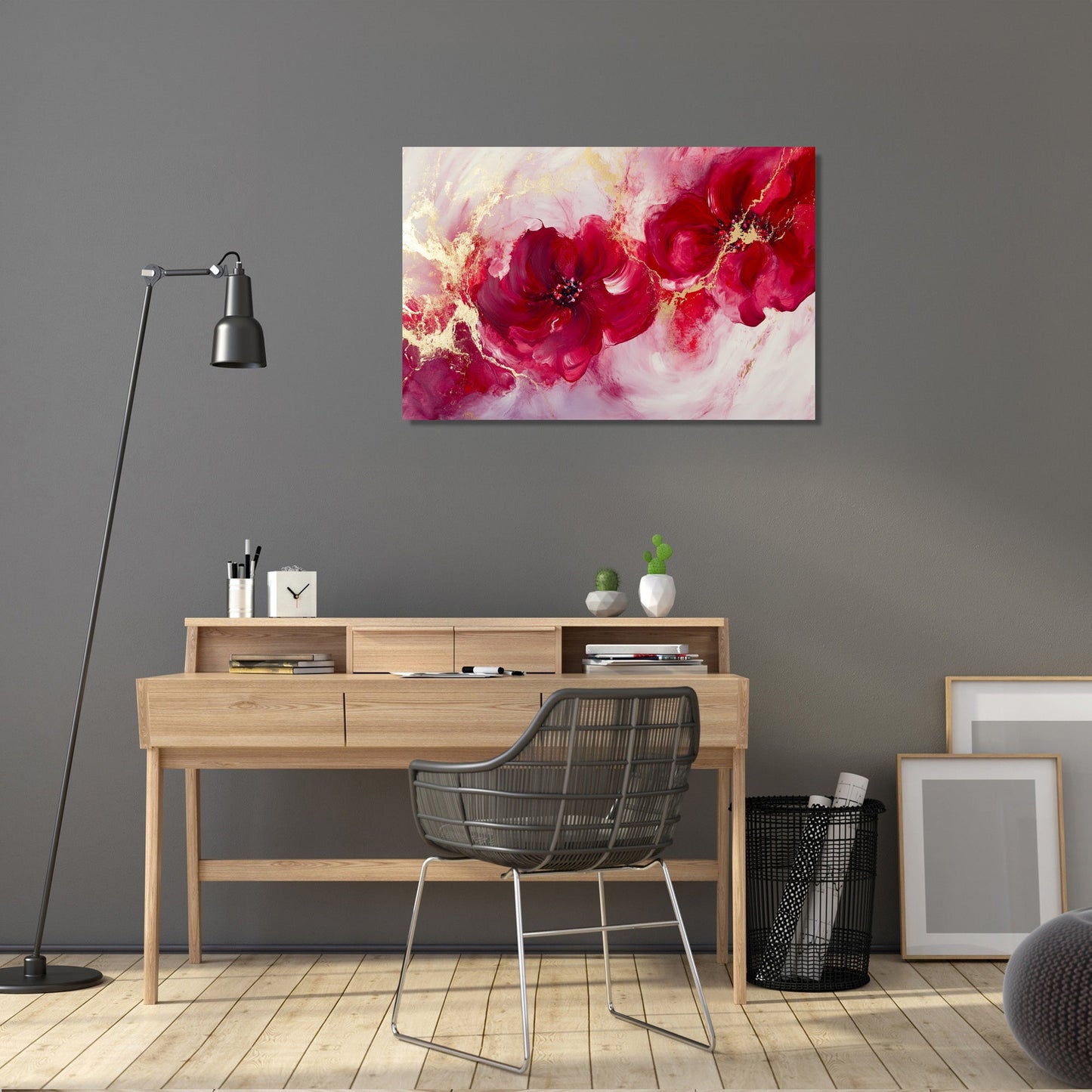 Abstract Love Canvas