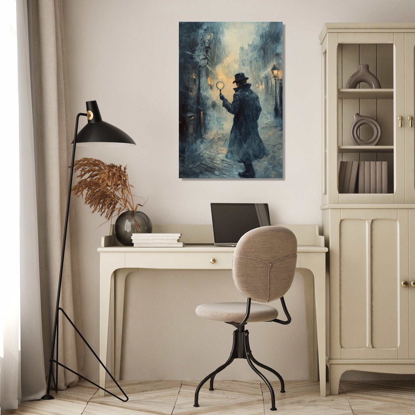 The Detective’s Path Canvas