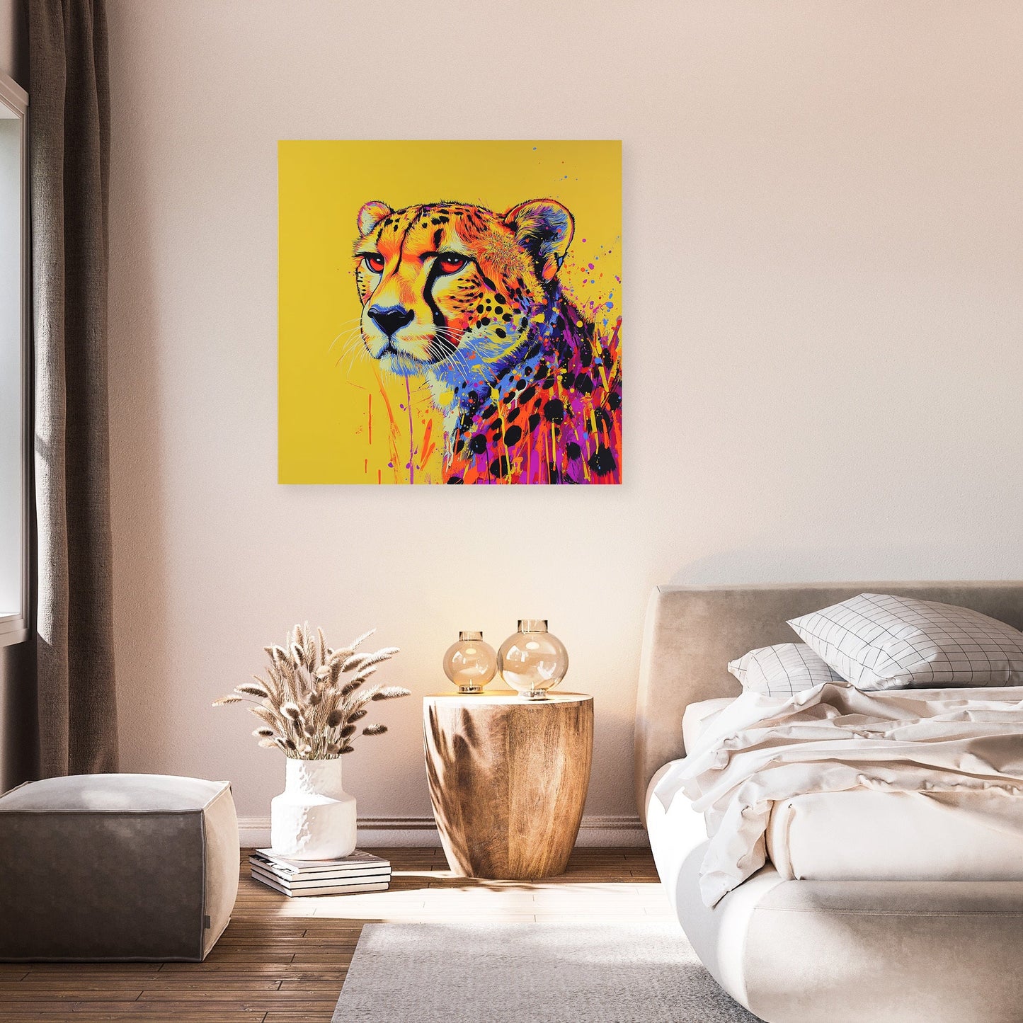 Cheetah Radiance Canvas