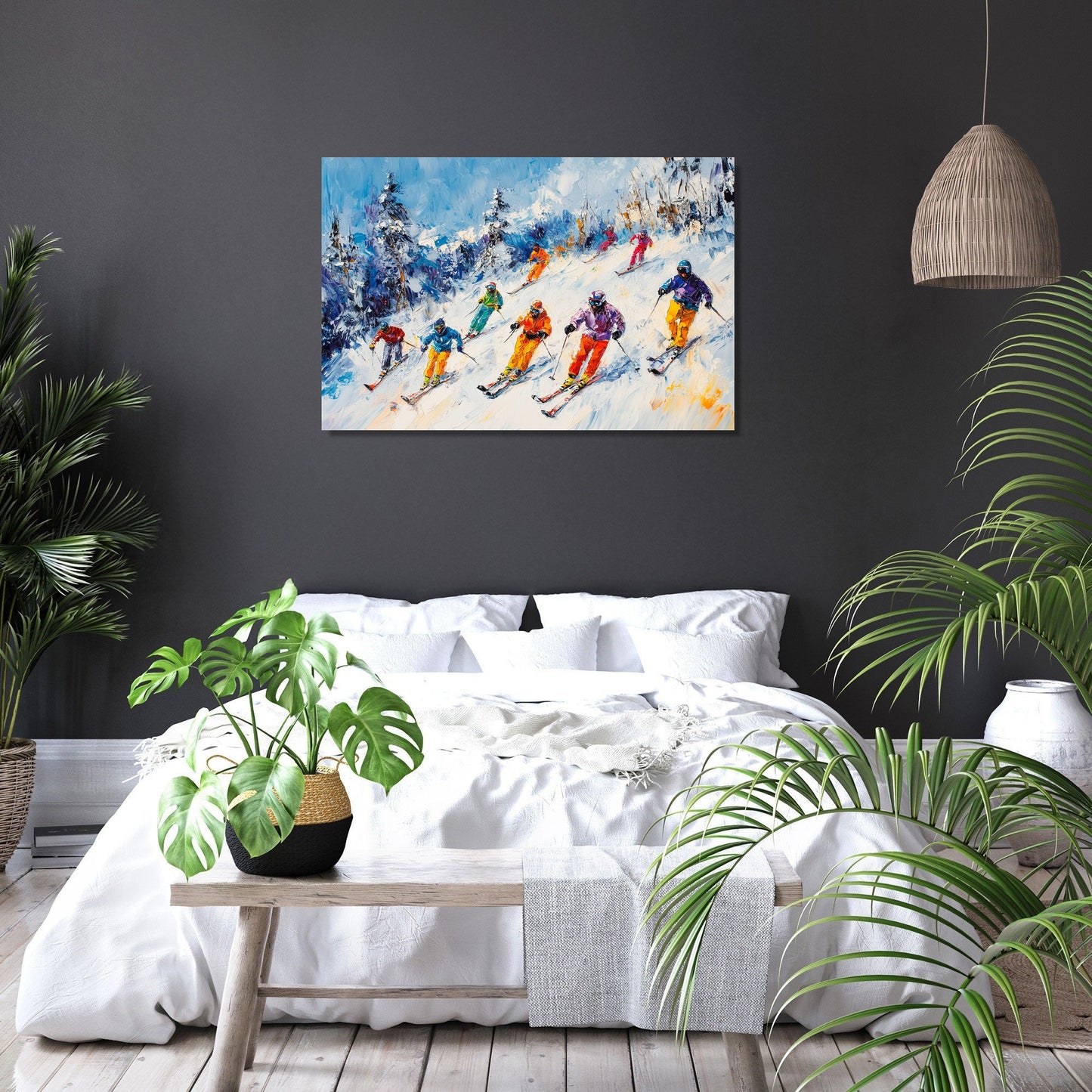 Ski Adventure Canvas