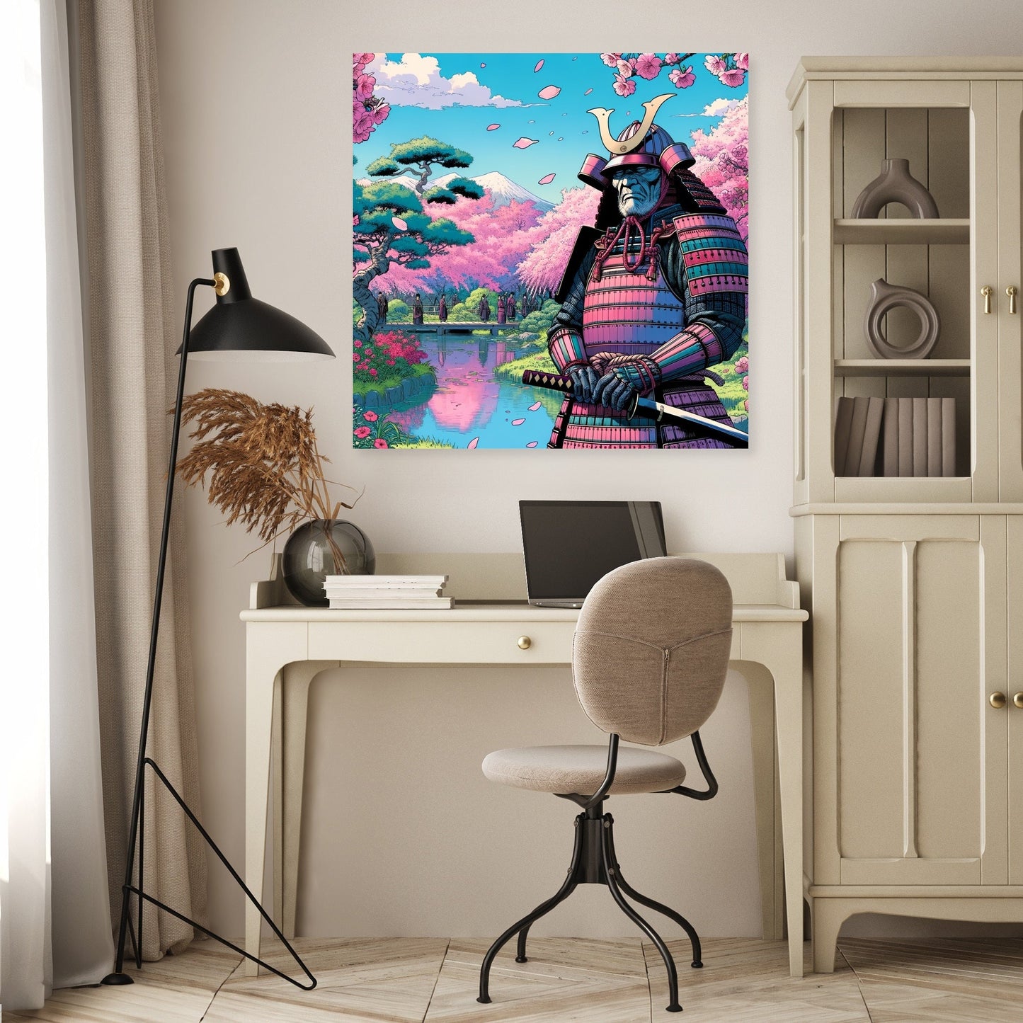 Blossom Warrior Canvas