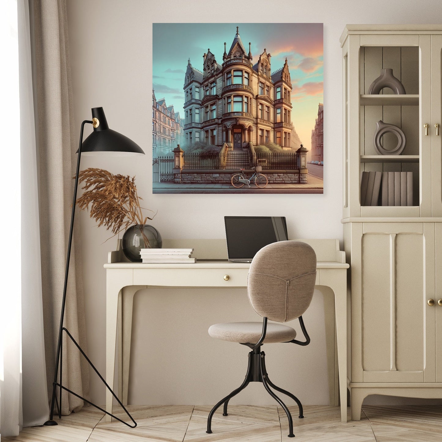 Glasgow Dawn Canvas