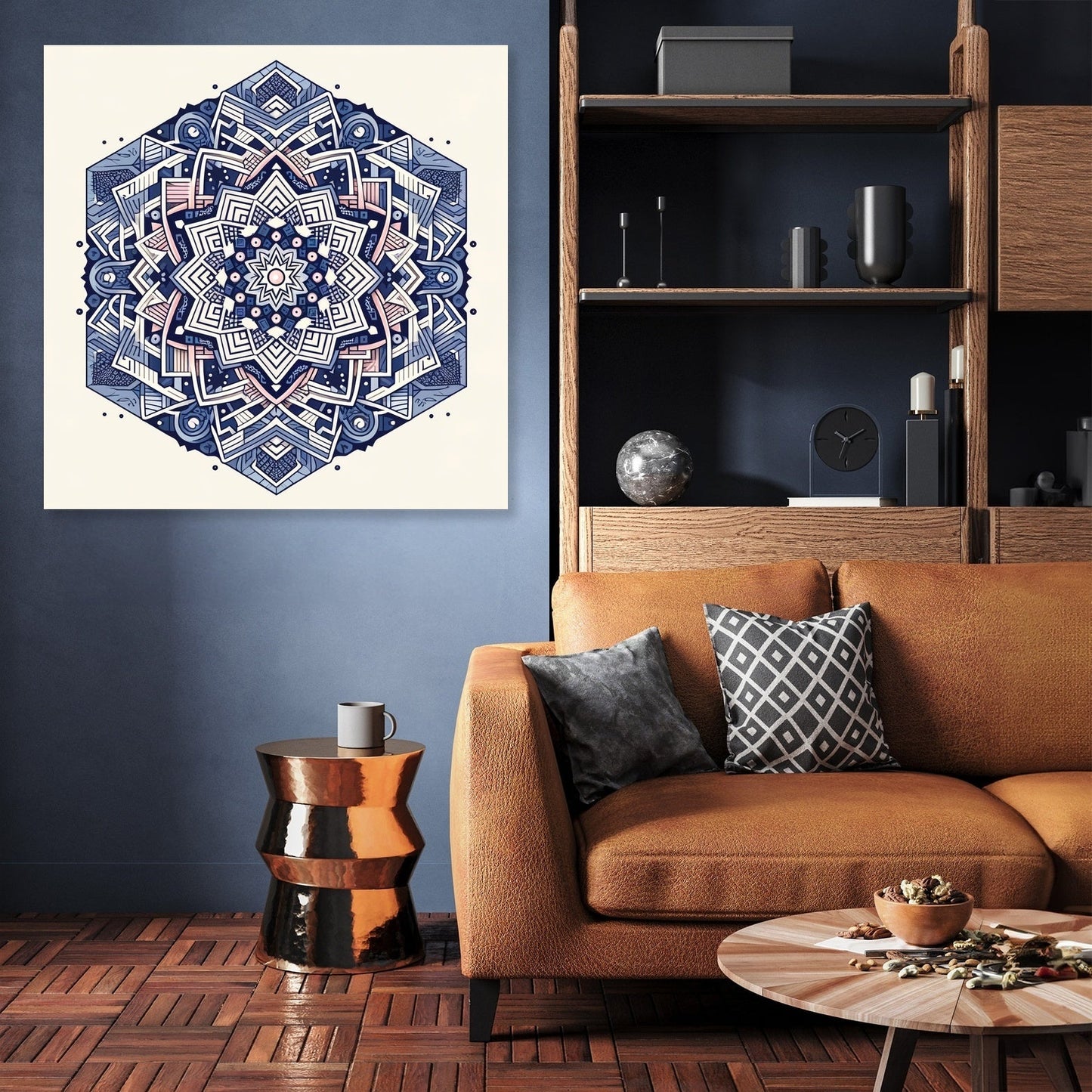 Depth Labyrinth Canvas