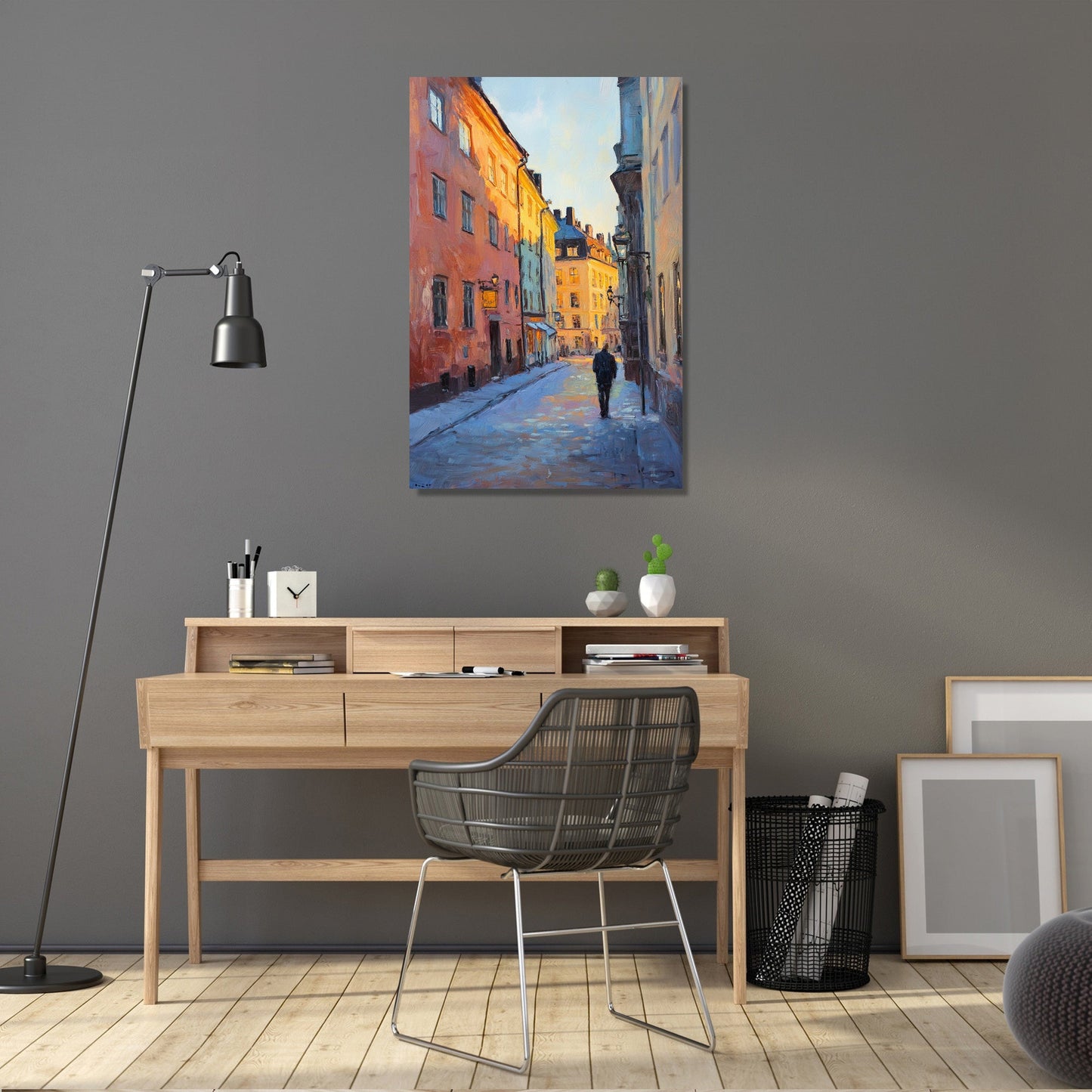 Gamla Stan Golden Canvas