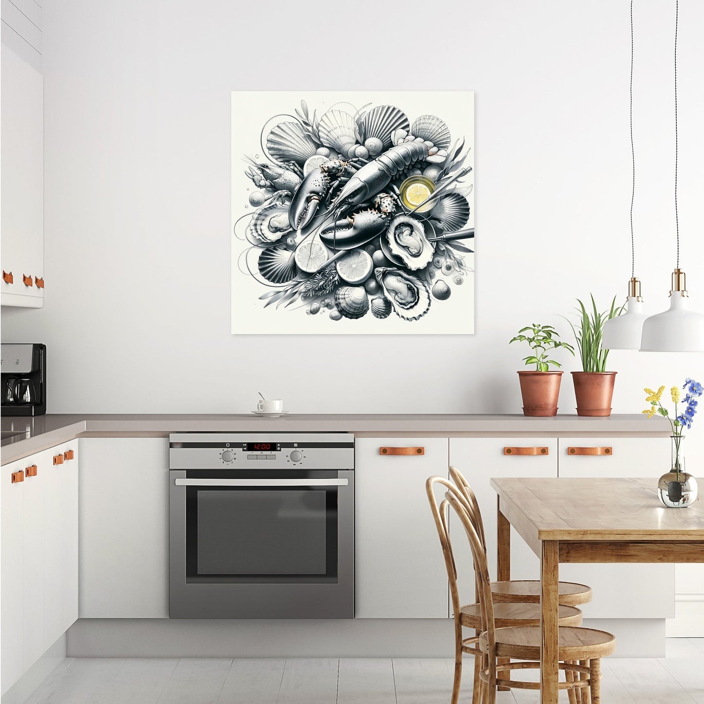 Seafood Symphony Canvas