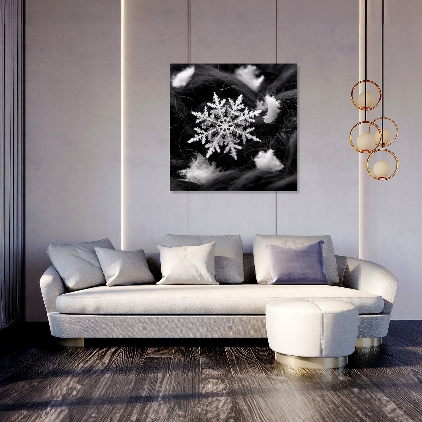 Fragile Contrast Canvas