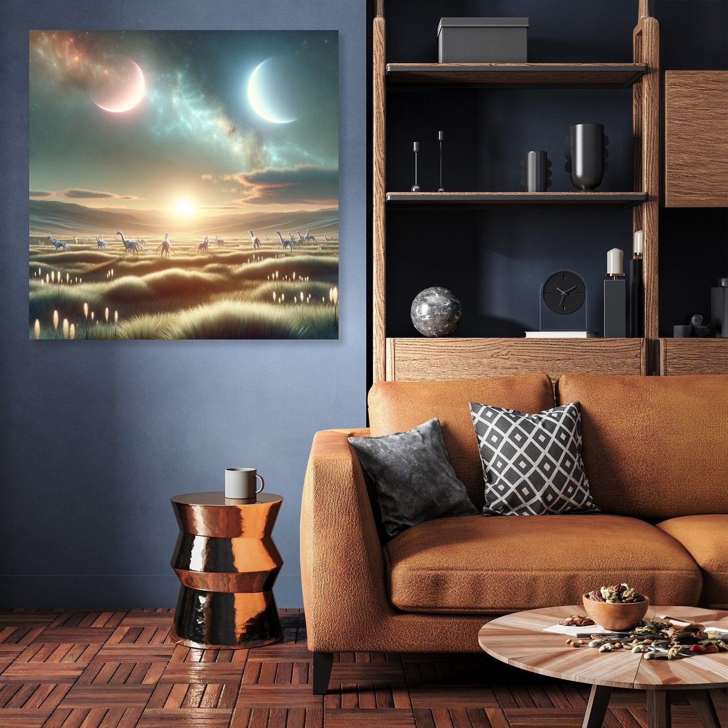 Ethereal Savannah Canvas