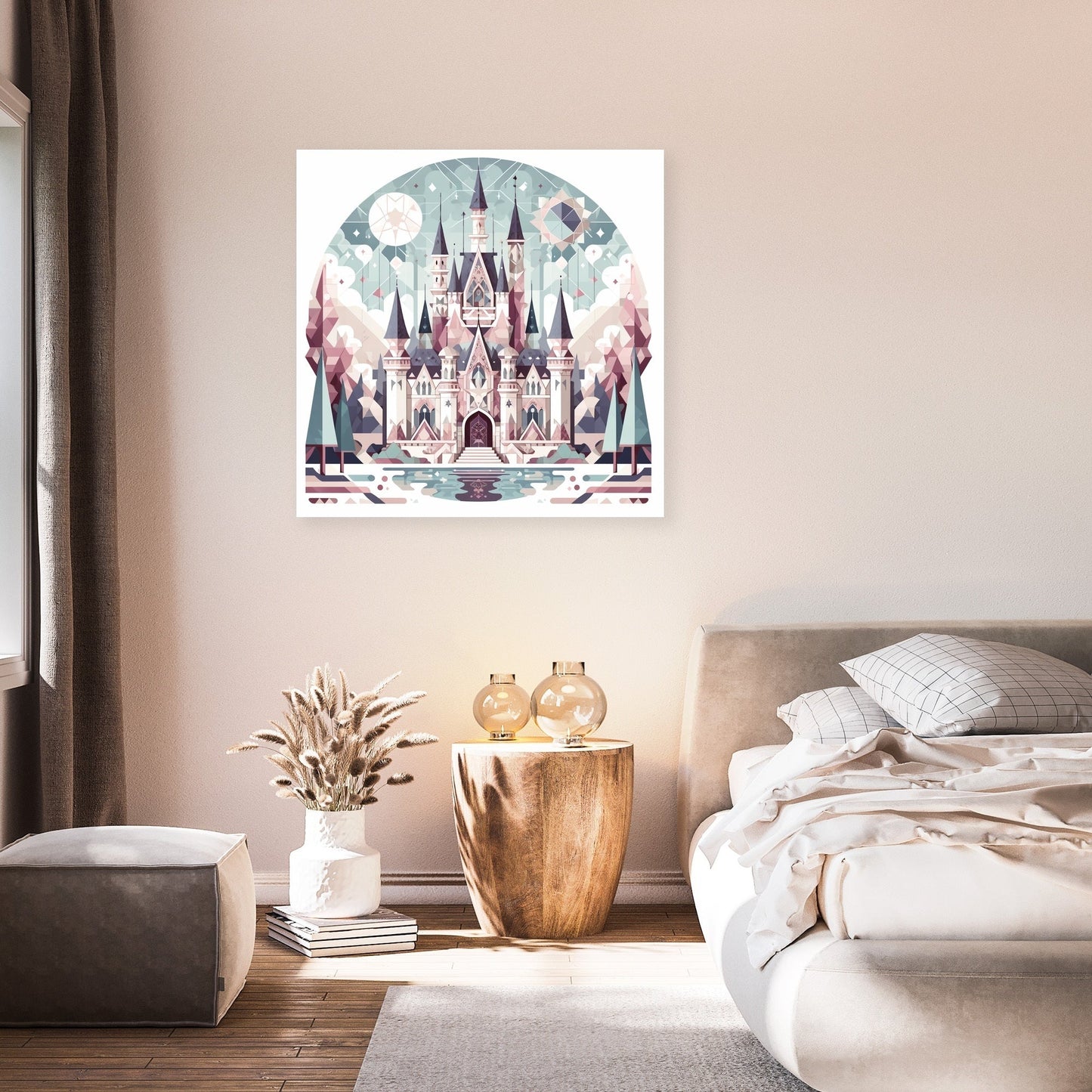 Whimsical Castle Canvas