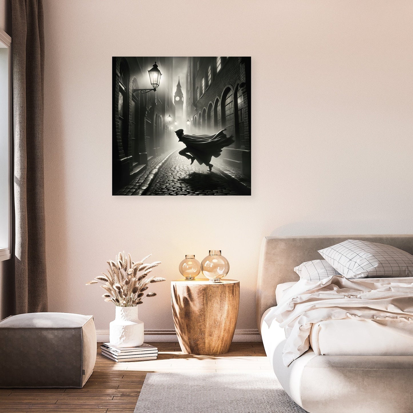 Chase Through the Shadows Canvas