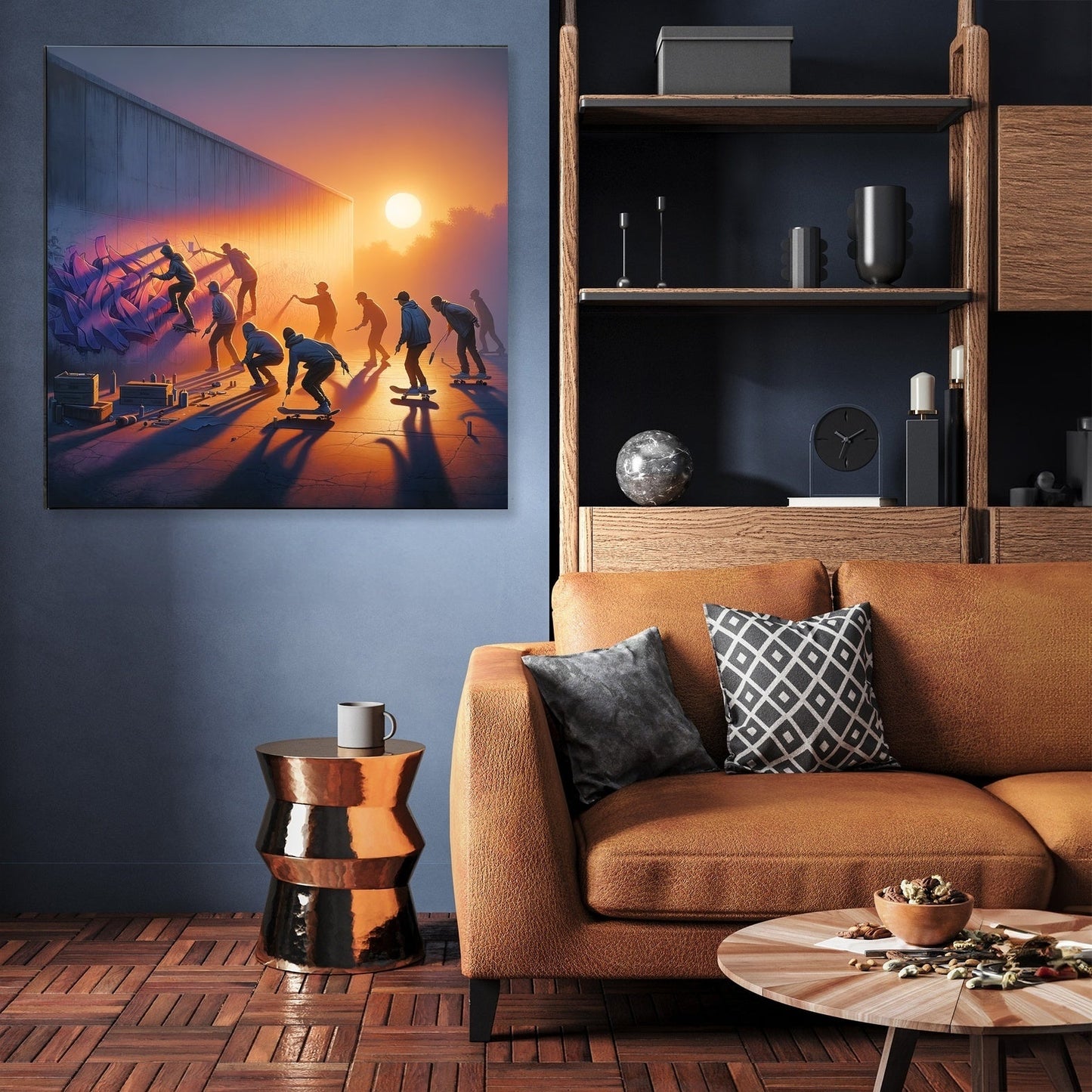 Twilight Tagging Adventure Canvas