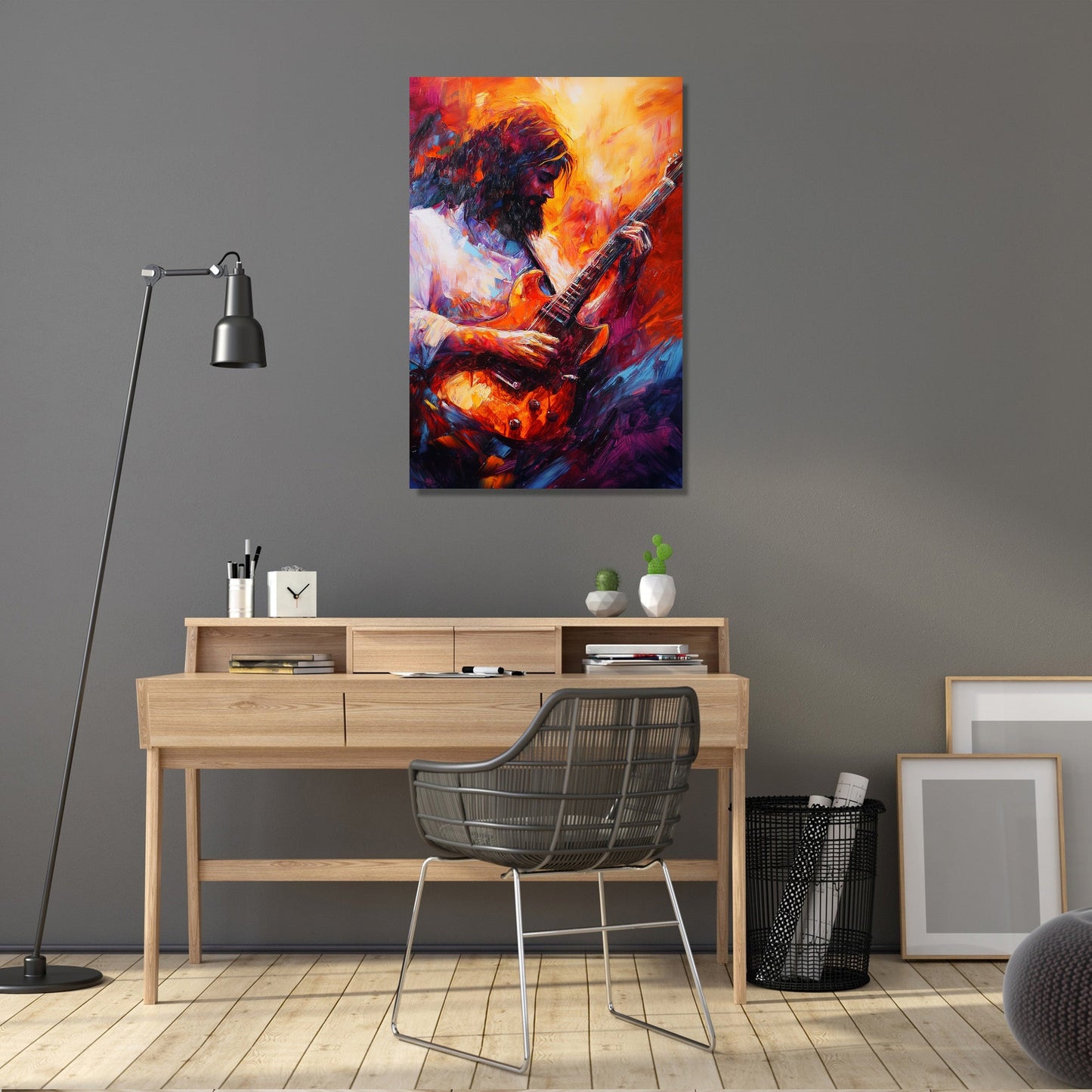 Guitarist's Passion Canvas